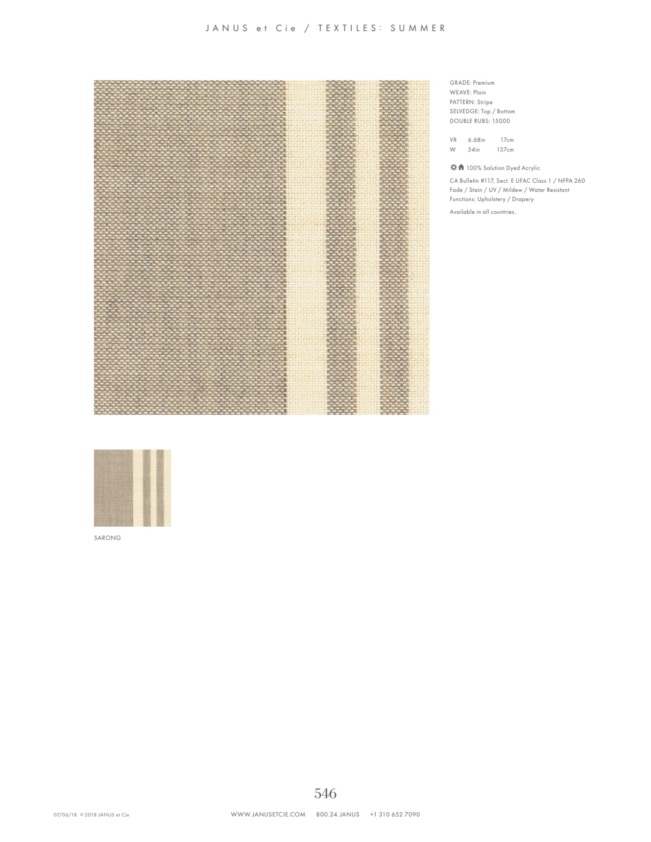 SUMMER_CollectionSpecs