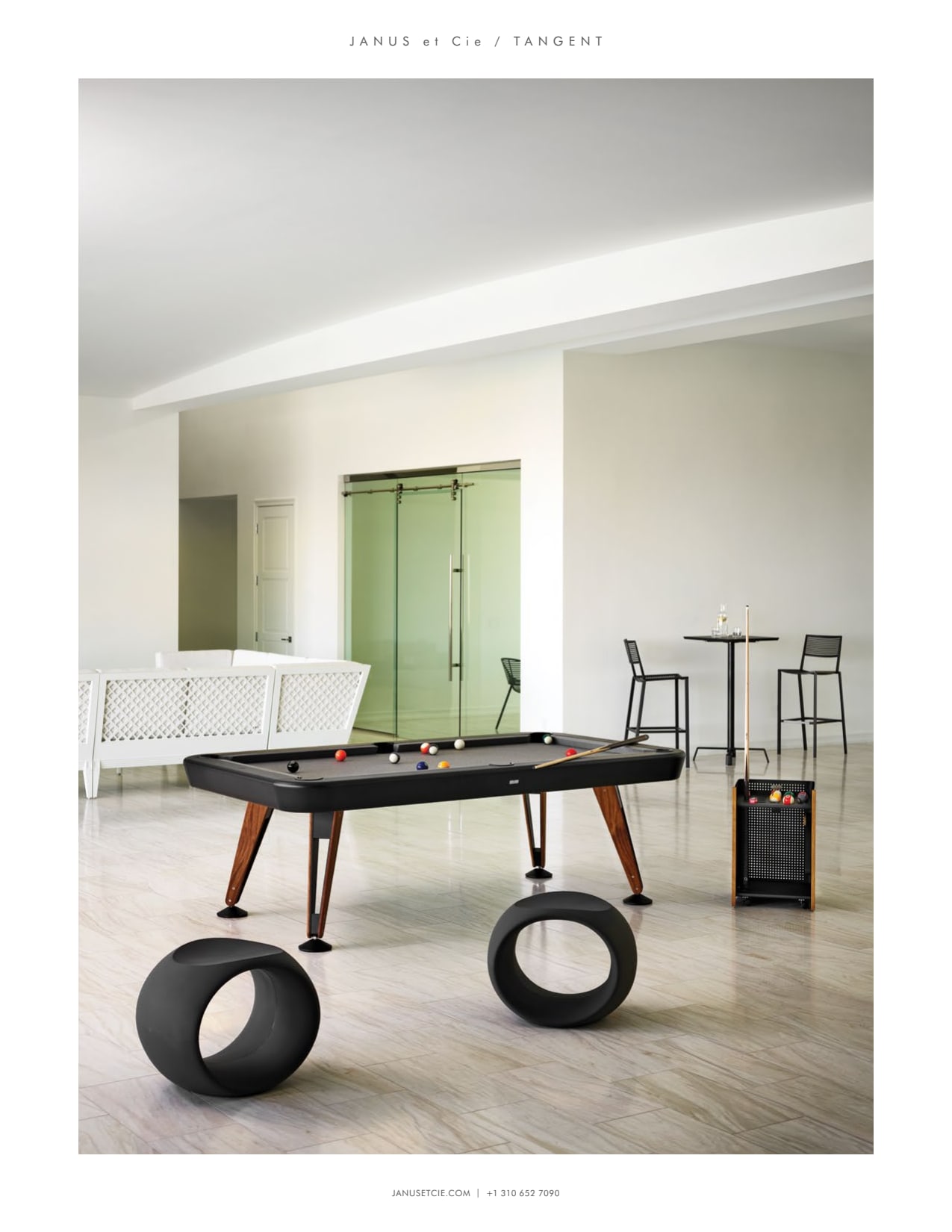 TANGENT POOL TABLE 236 | JANUS et Cie