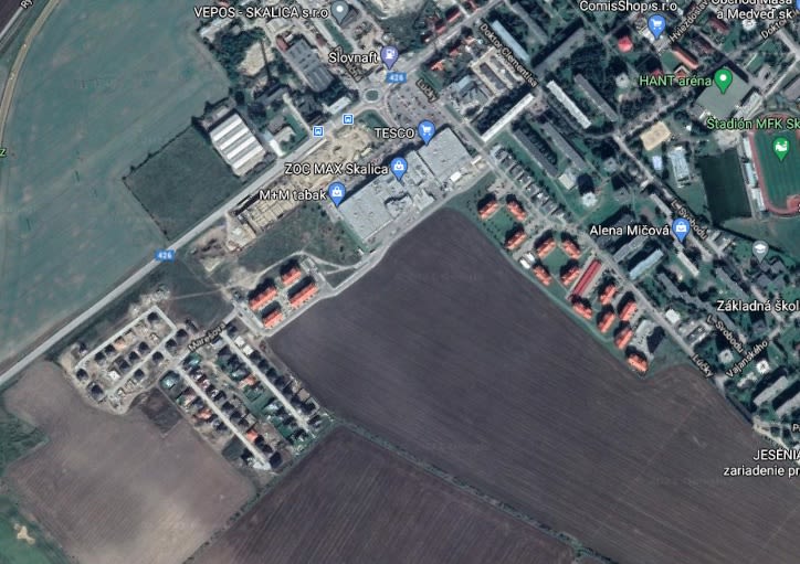 Predám vlastný pozemok v lokalite Skalica (okres Skalica)
