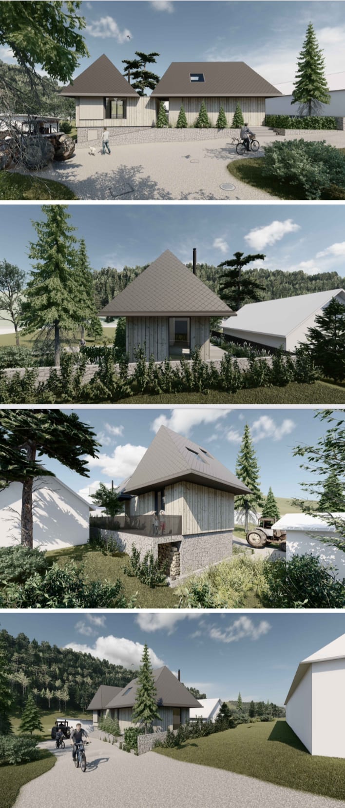 Predám moderný dom v lokalite Brezno