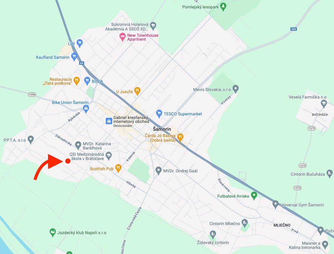 Predám slnečný pozemok v lokalite Šamorín