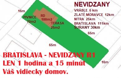Predám slnečný dom v lokalite Nevidzany
