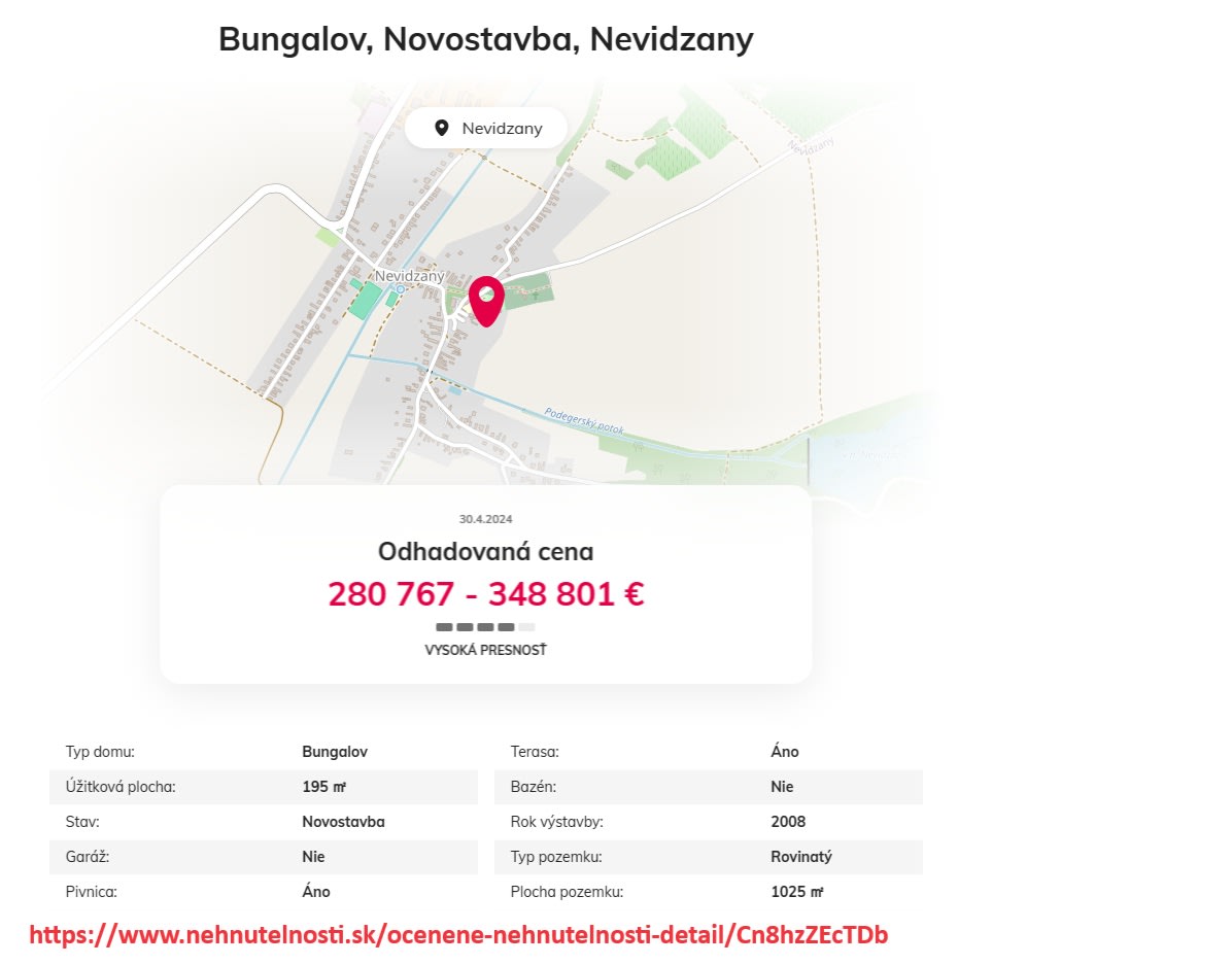 Predám slnečný dom v lokalite Nevidzany