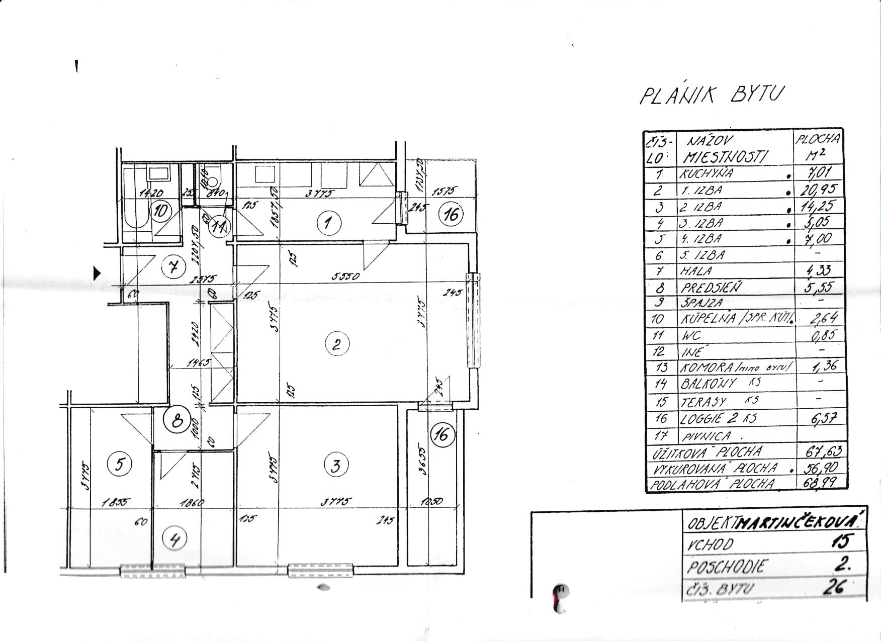 Predám slnečný byt v lokalite Ružinov
