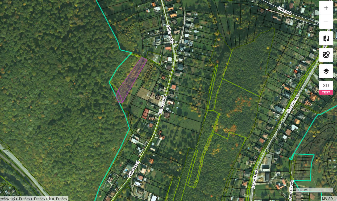 Predám slnečný pozemok v lokalite Prešov