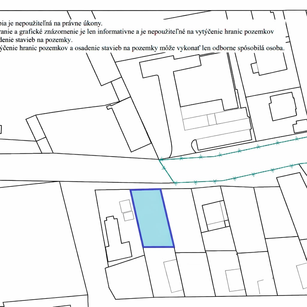 Predám Pozemok pre váš domov pozemok v lokalite Andovce