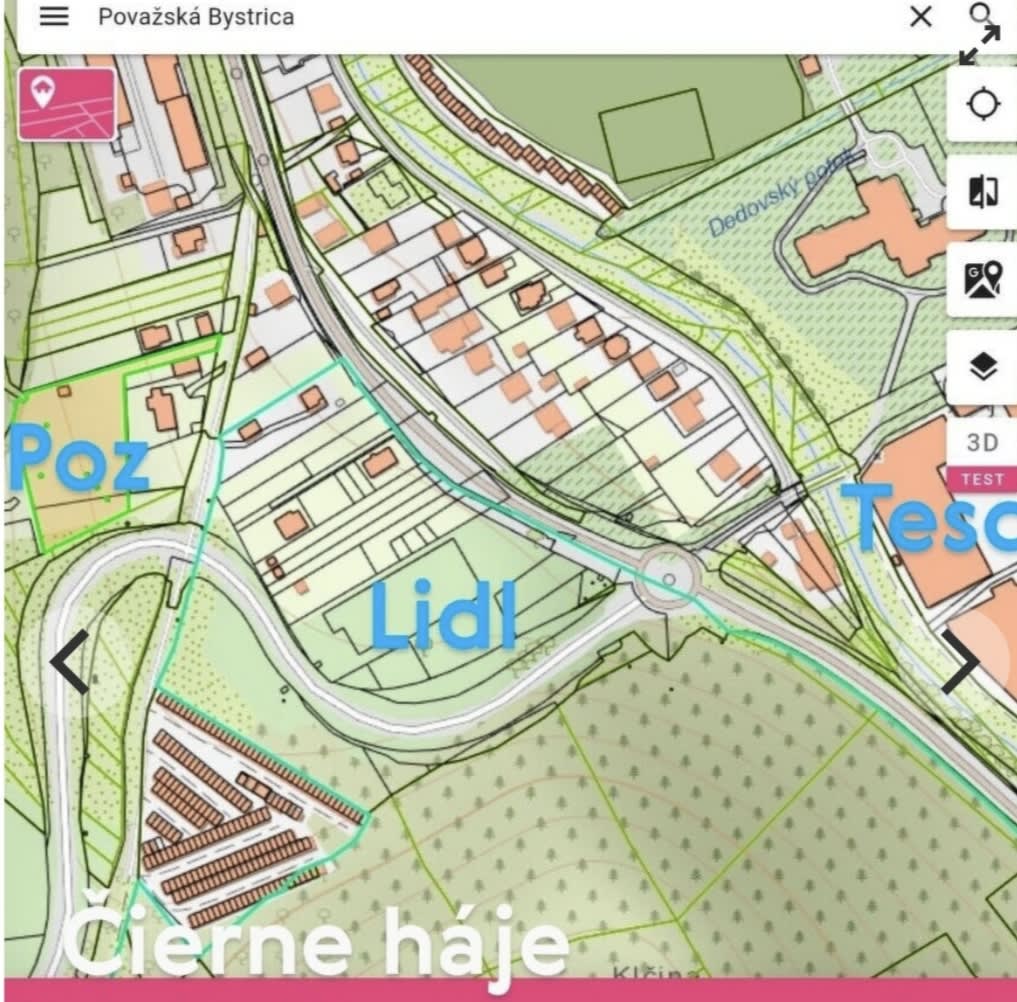 Predám luxusný pozemok v lokalite Považská Bystrica
