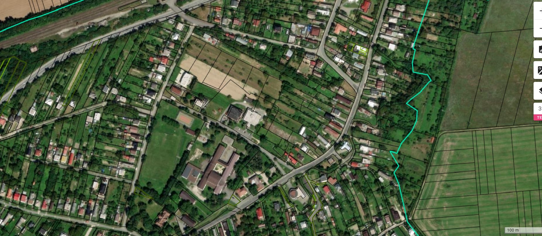 Predám Väčší  pozemok v lokalite Nižný Hrabovec