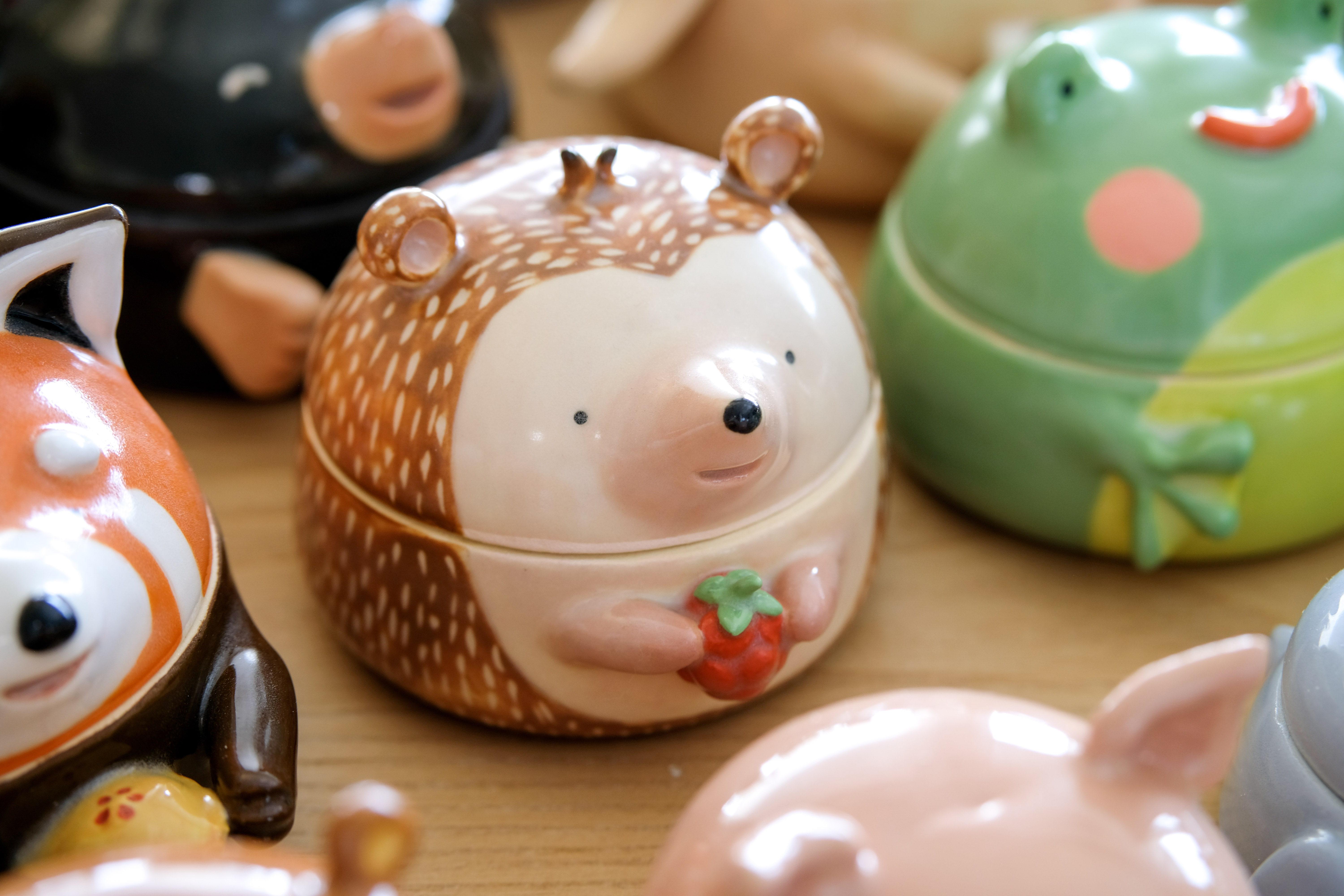 Hedgehog with friends