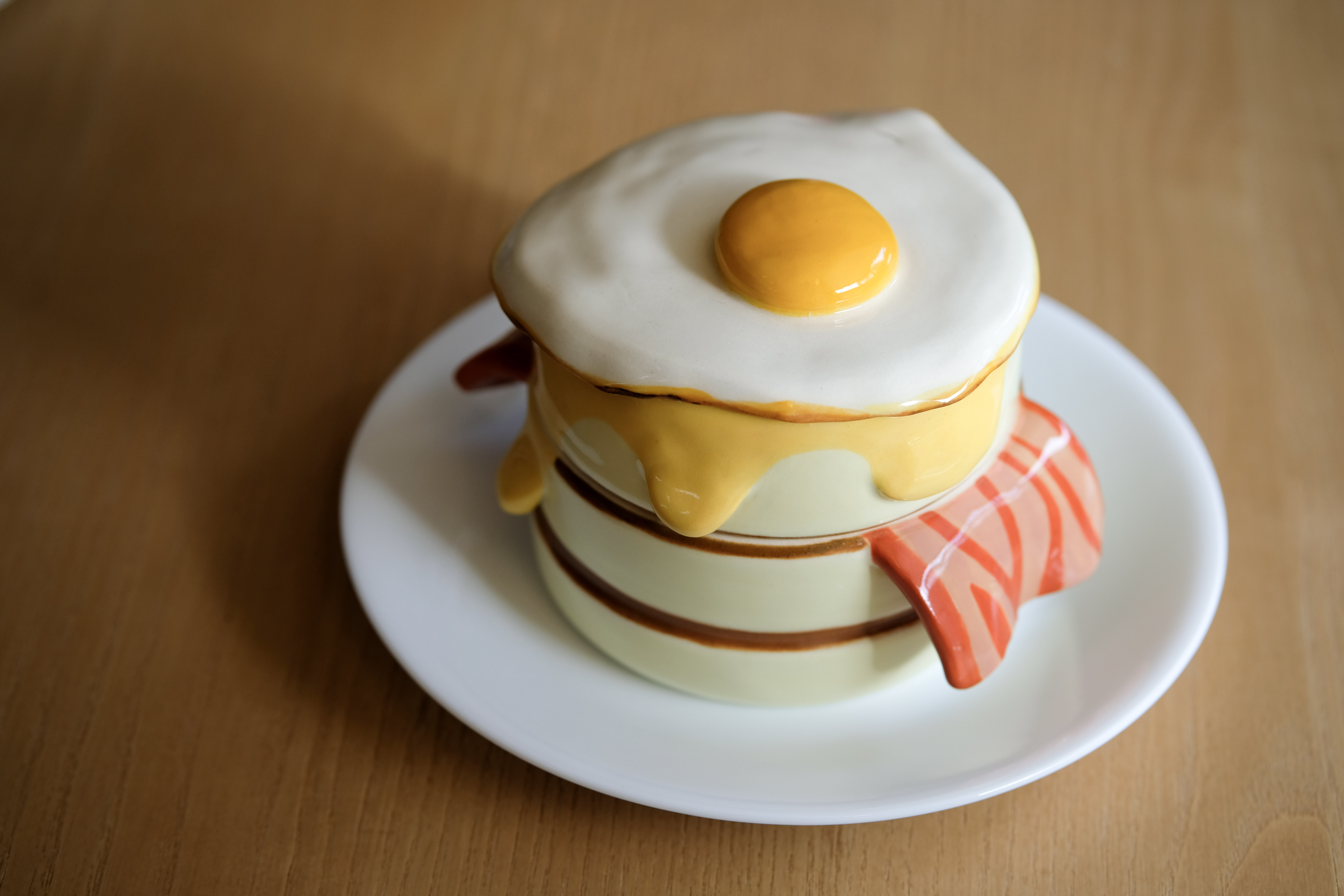 Savoury souffle pancake top