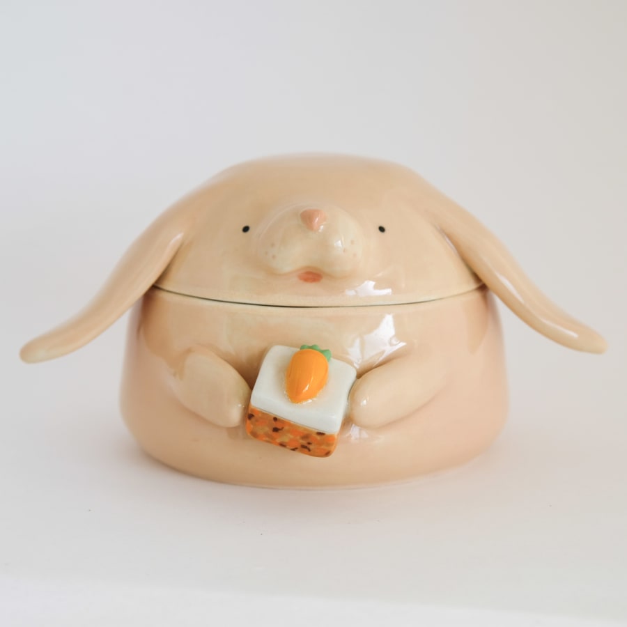 Bunny with Carrot Cake
