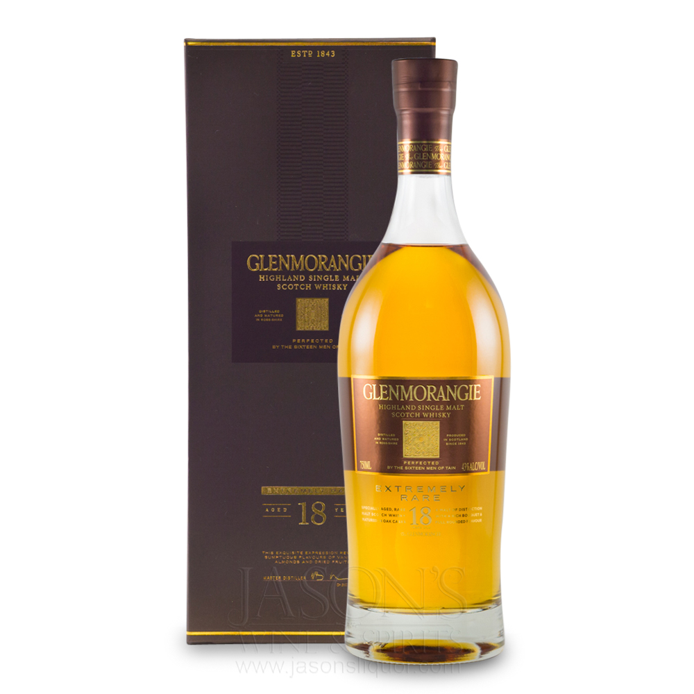 Glenmorangie 18 Years Single Malt Scotch Whiskey, Highland 750mL – PJ Wine,  Inc.