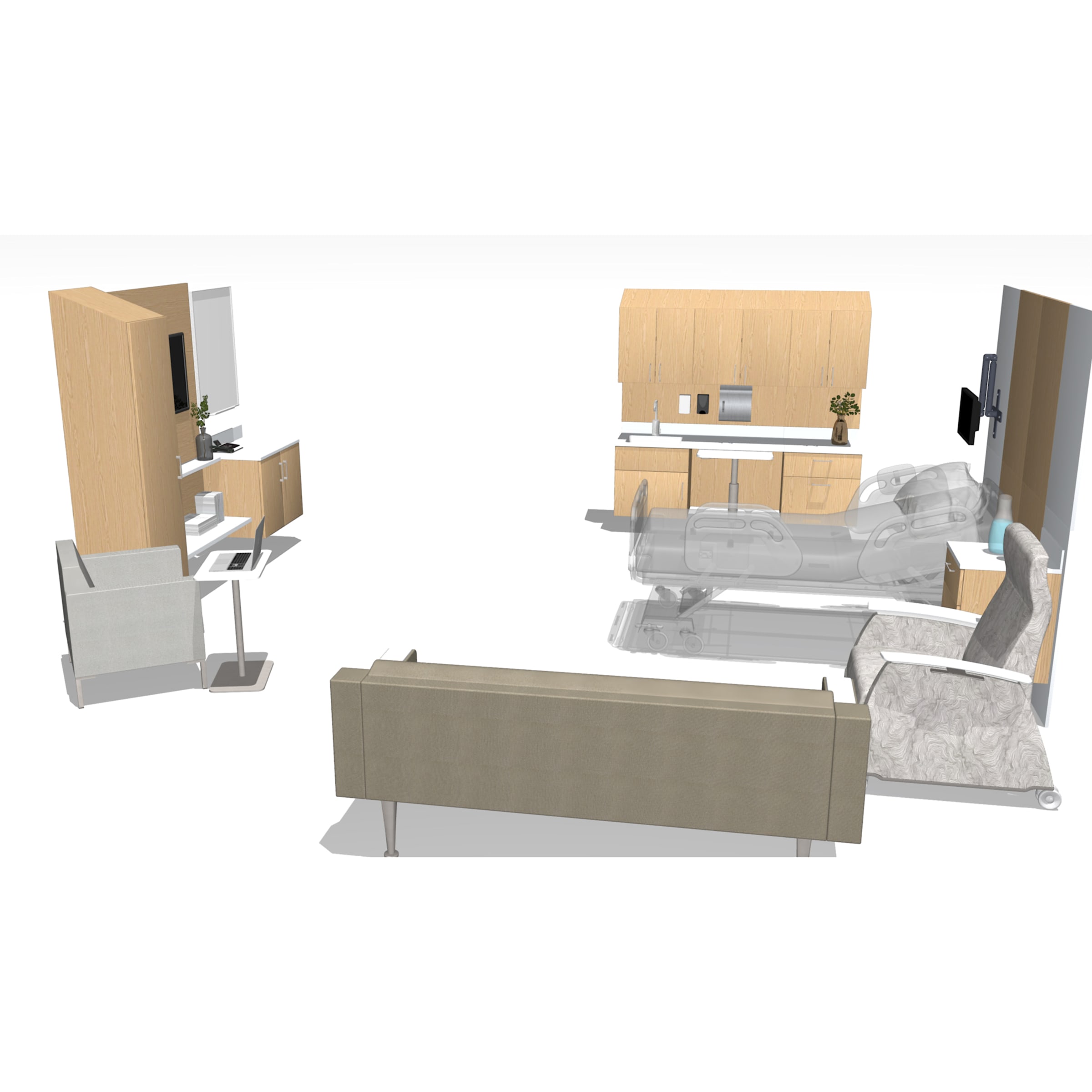Patient Space - Patient Room New