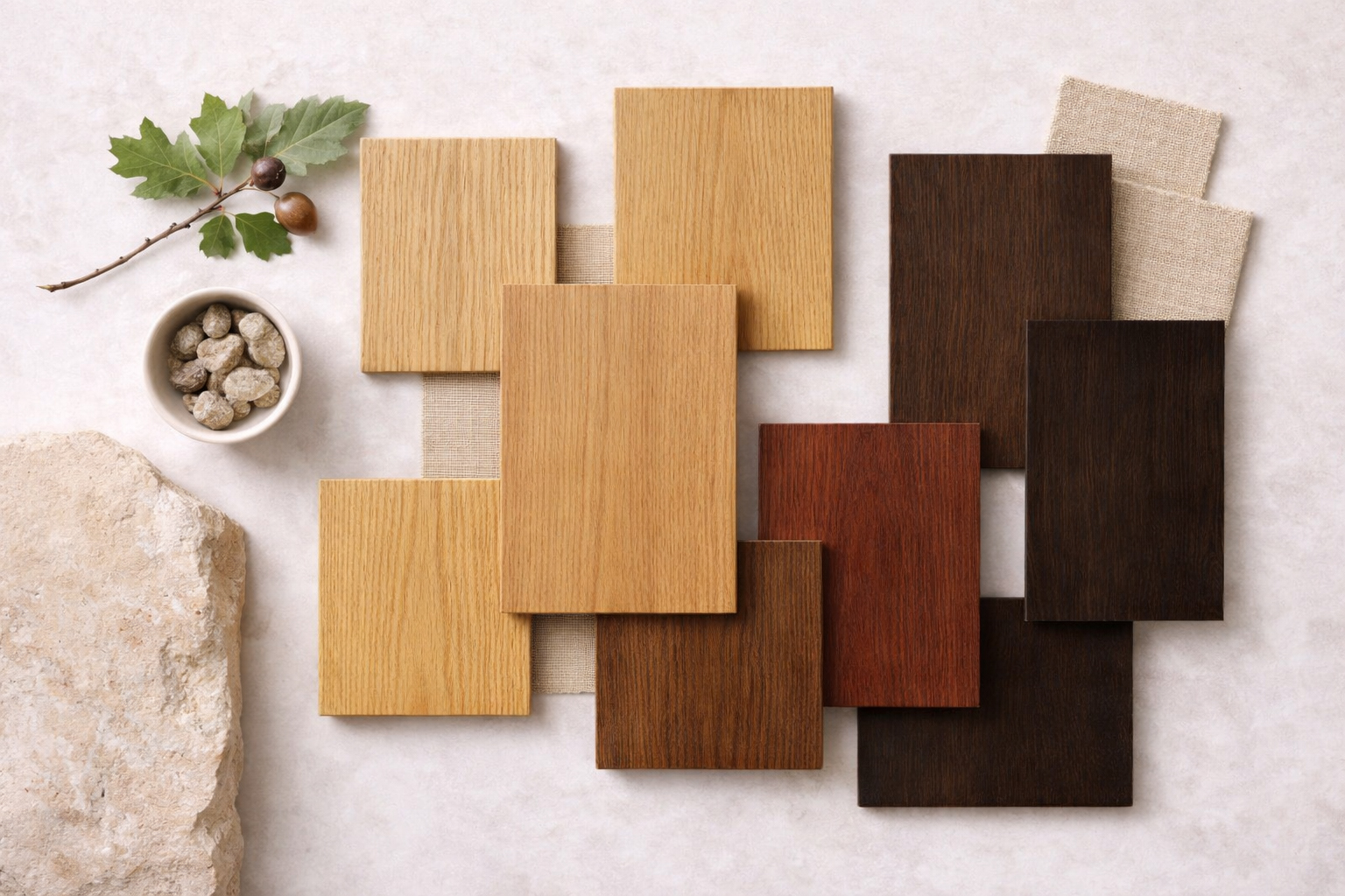 Solid Red Oak Set | Sample Kit | JSI Furniture