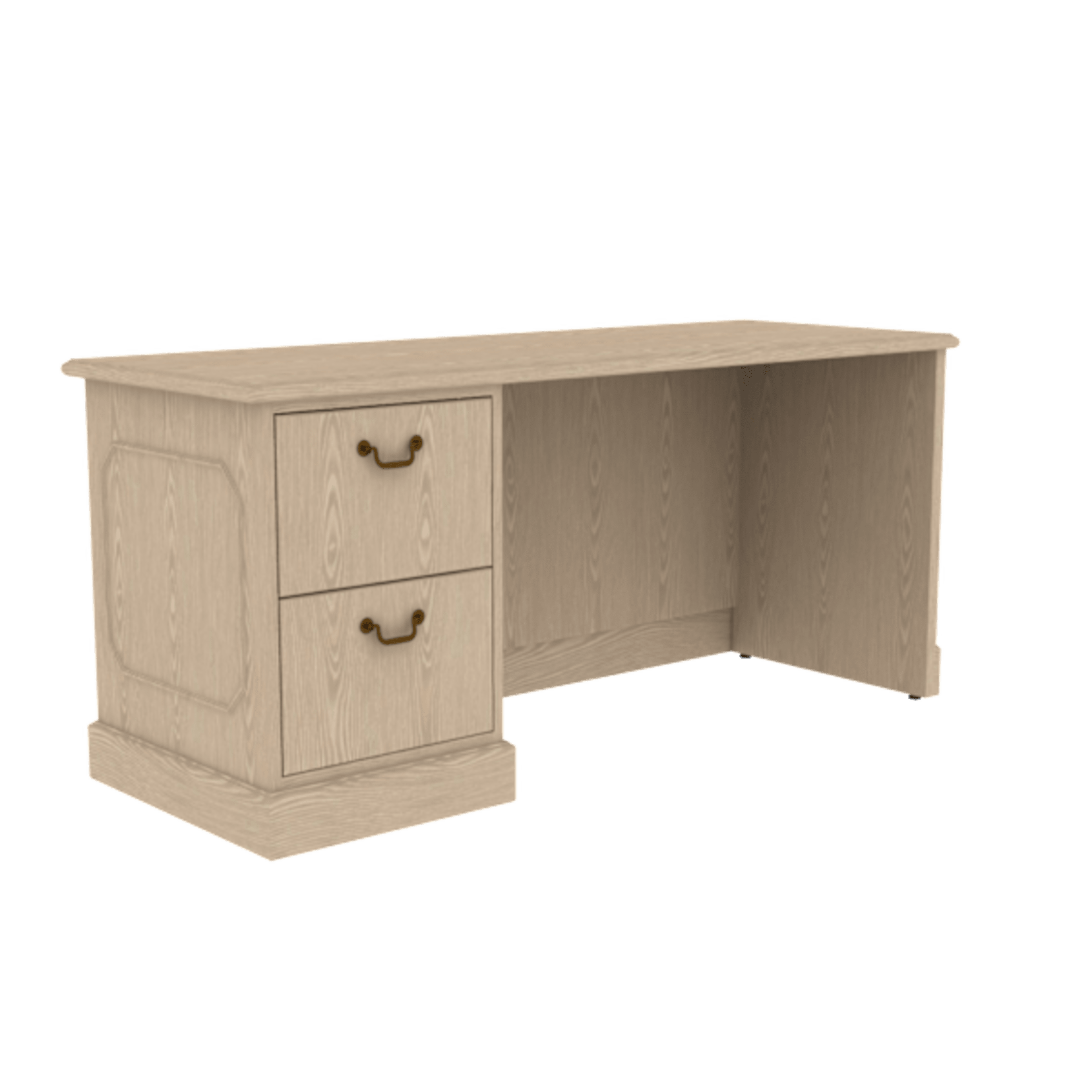 Single Pedestal Credenzas