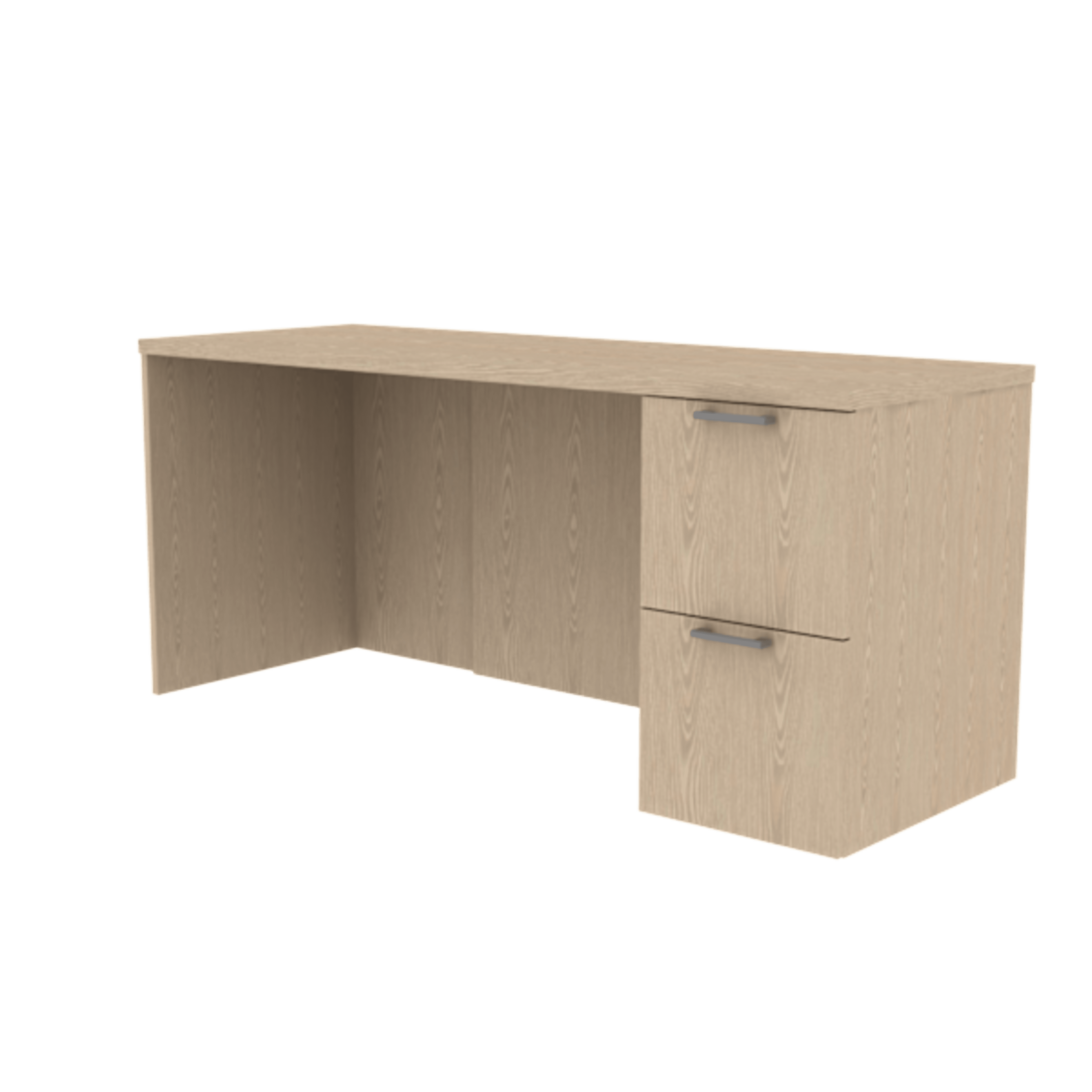 Single Pedestal Credenzas