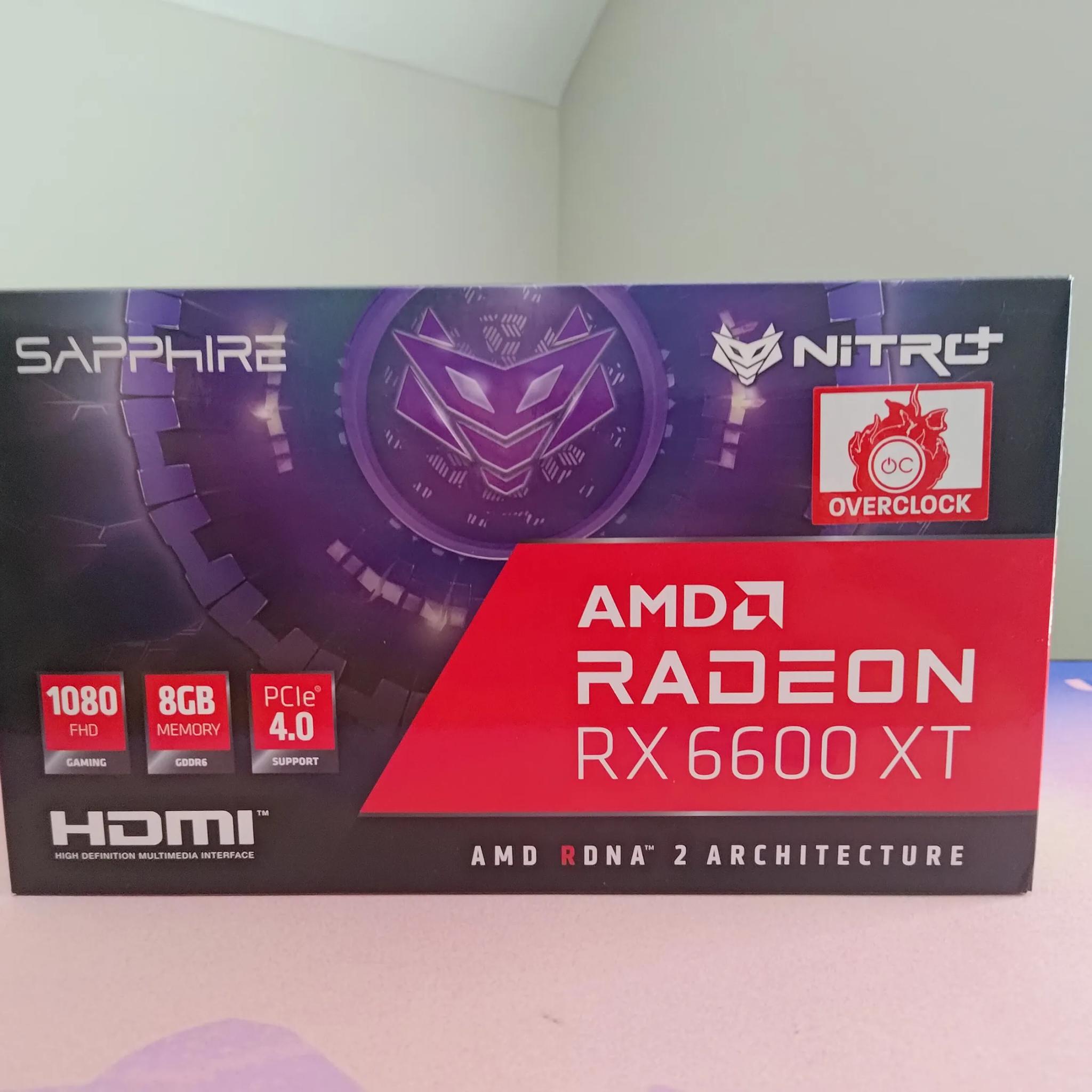 Sapphire Nitro RX 6600XT | Jawa