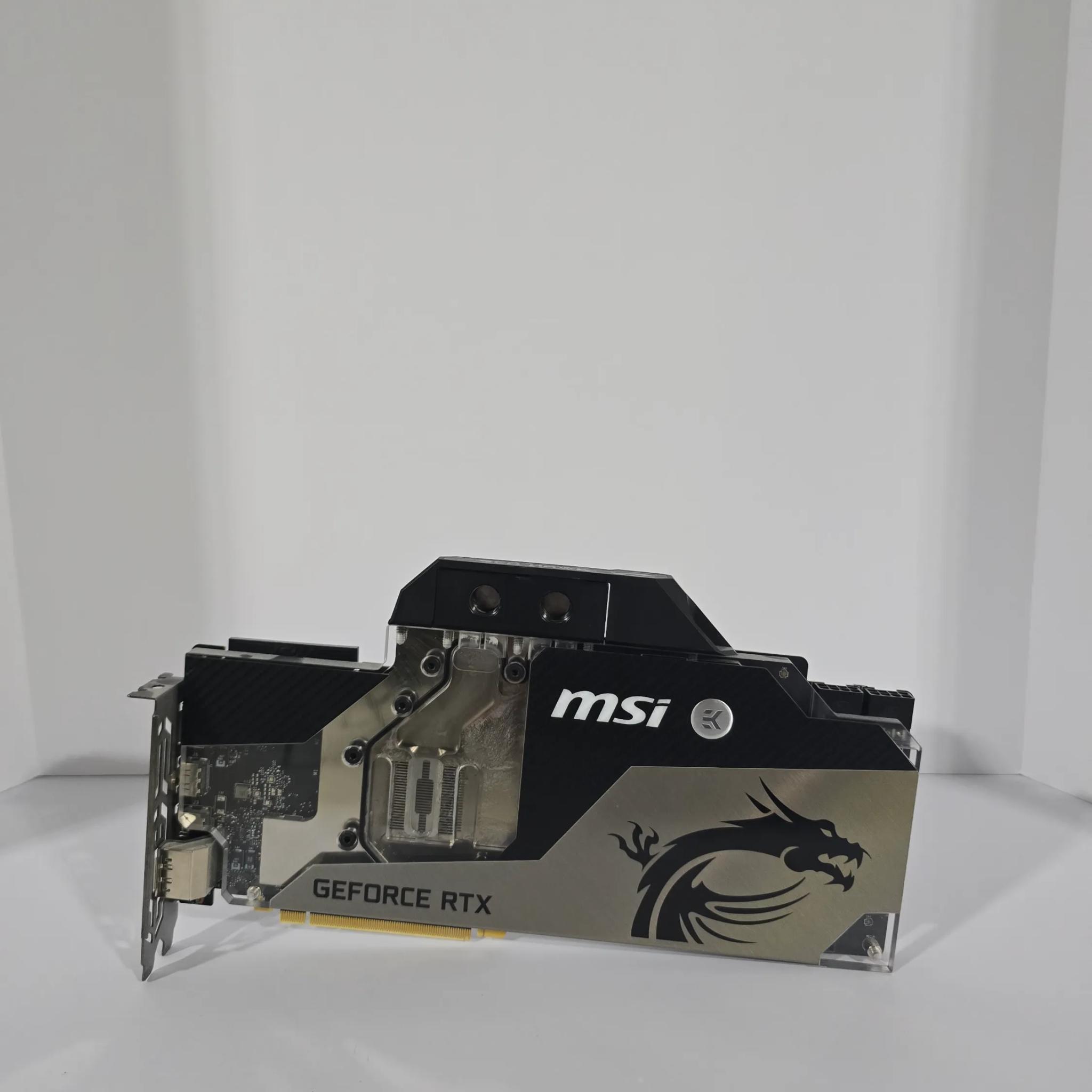 MSI GeForce RTX 2080 Ti SEA HAWK EK 動作品 GeForce RTX 2080 Ti SEA HAWK EK