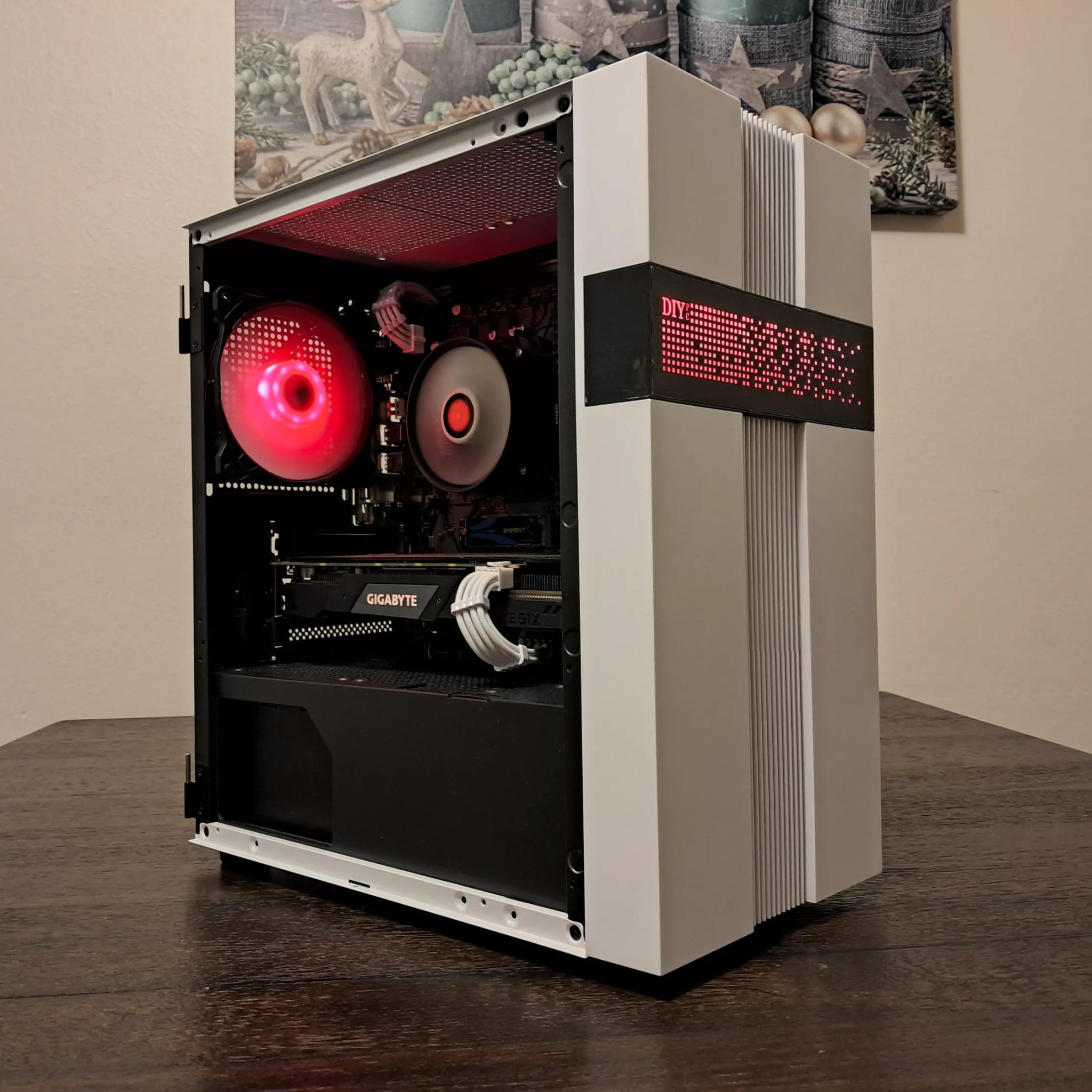 🔵⬜ Aesthetic Gaming PC ⬜🔵 Ryzen 5 3400G 3.7-4.2 GHz