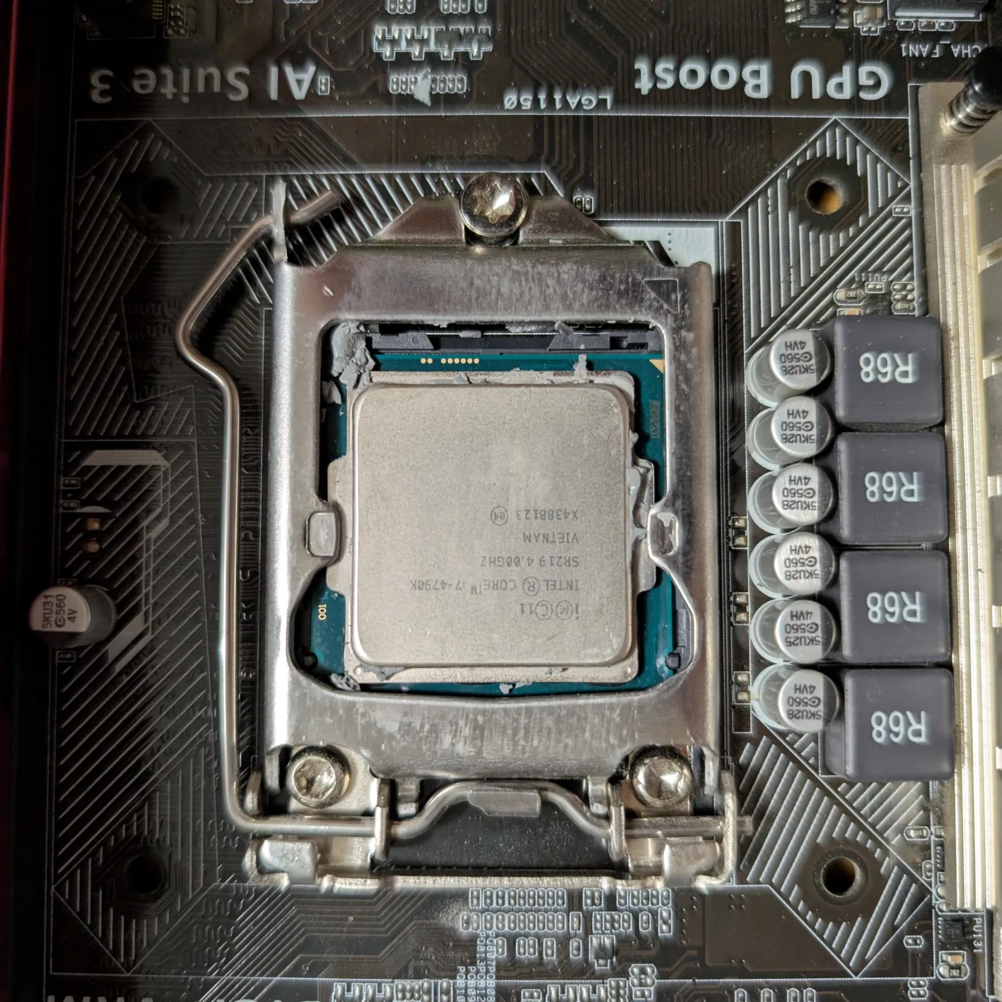 ASUS Z97-K i7-4790K メモリ32GB バックパネル付 Asus Z97-K + Intel Core i7 4790K + 16gb DDR3 1600mhz | Jawa