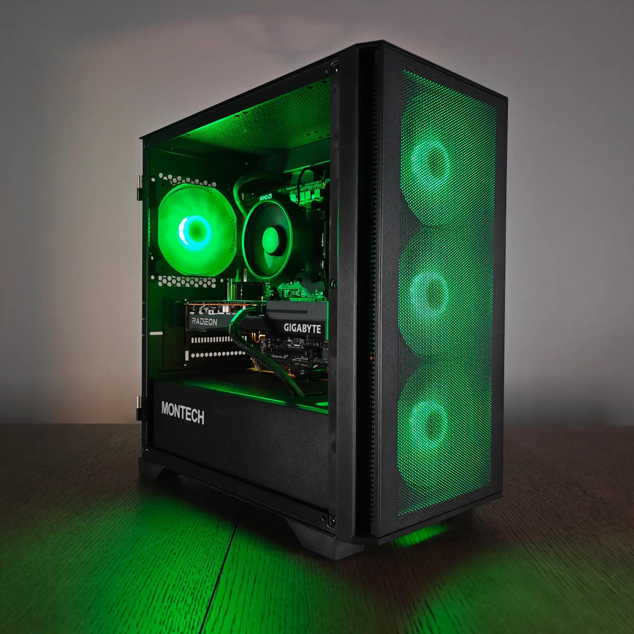 デスクトップPC RYZEN5 5500 Radeon RX 6600 16GB Mloong-Gaming-PC-Desktops-AMD-