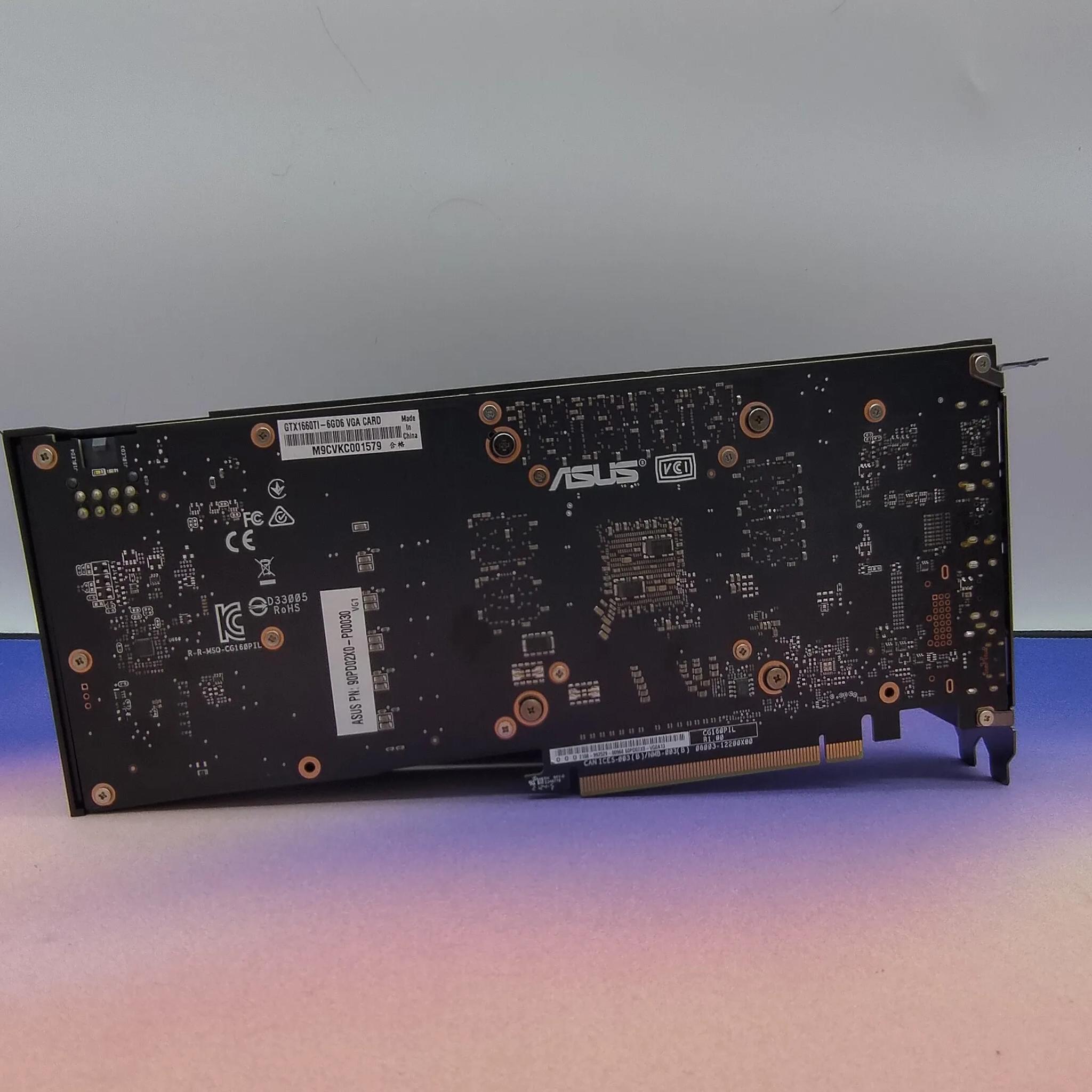 GeForce GTX 1660ti　GDDR6 6GB　メモリエラー　ジャンク Asus GTX 1660Ti | Jawa
