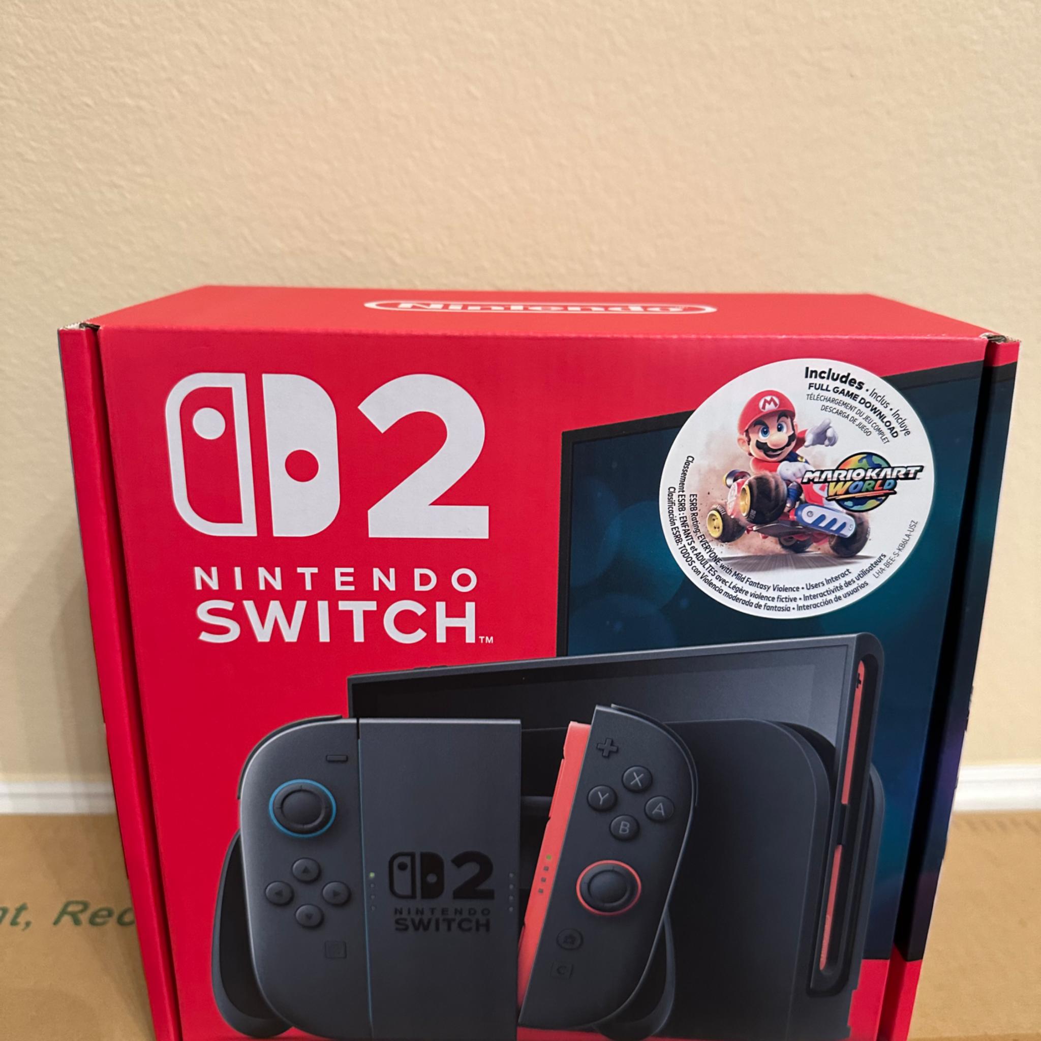 BNIB Nintendo Switch 2 Bundle with Mario Kart World | Jawa
