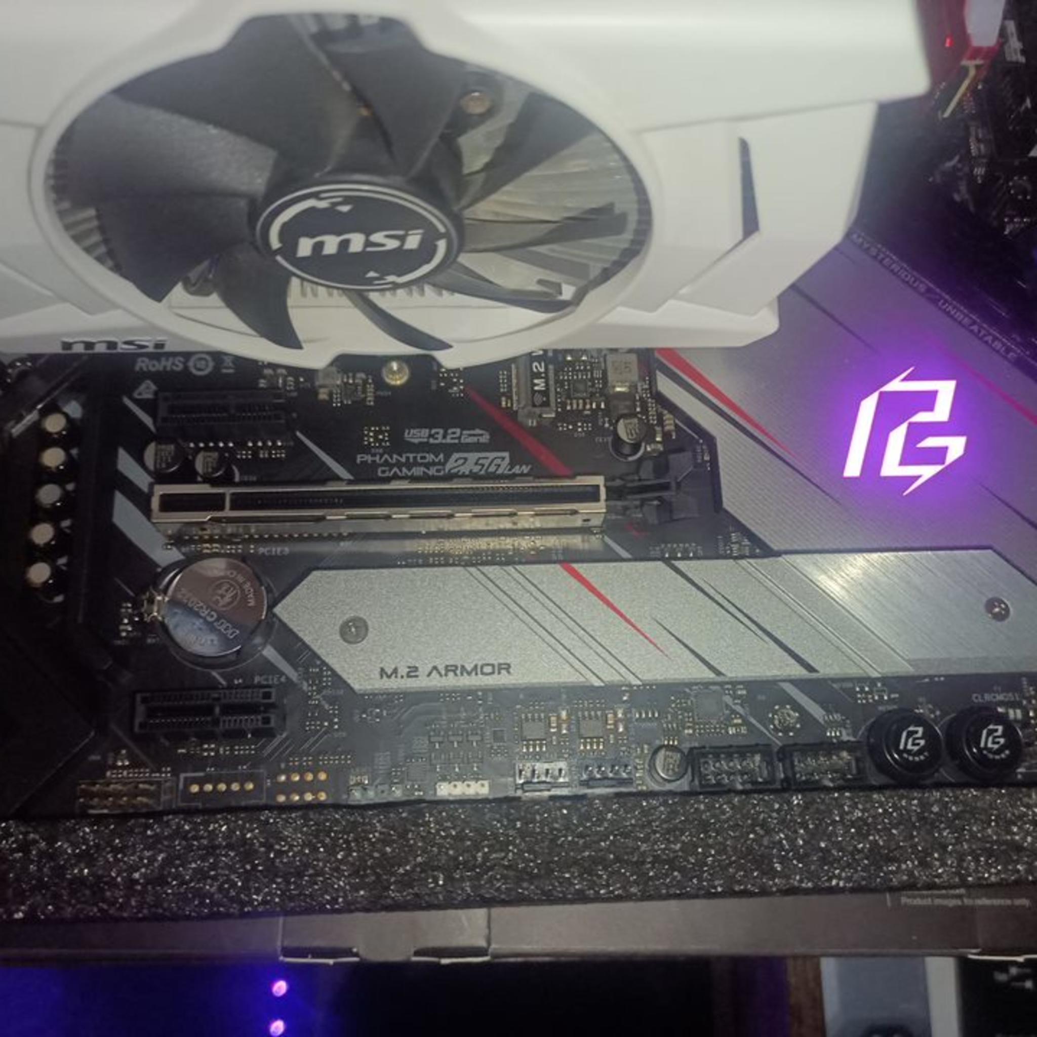 SALE !!! Asrock B550 PG Velocita w/ R7 5700X3D, 32GB Kit