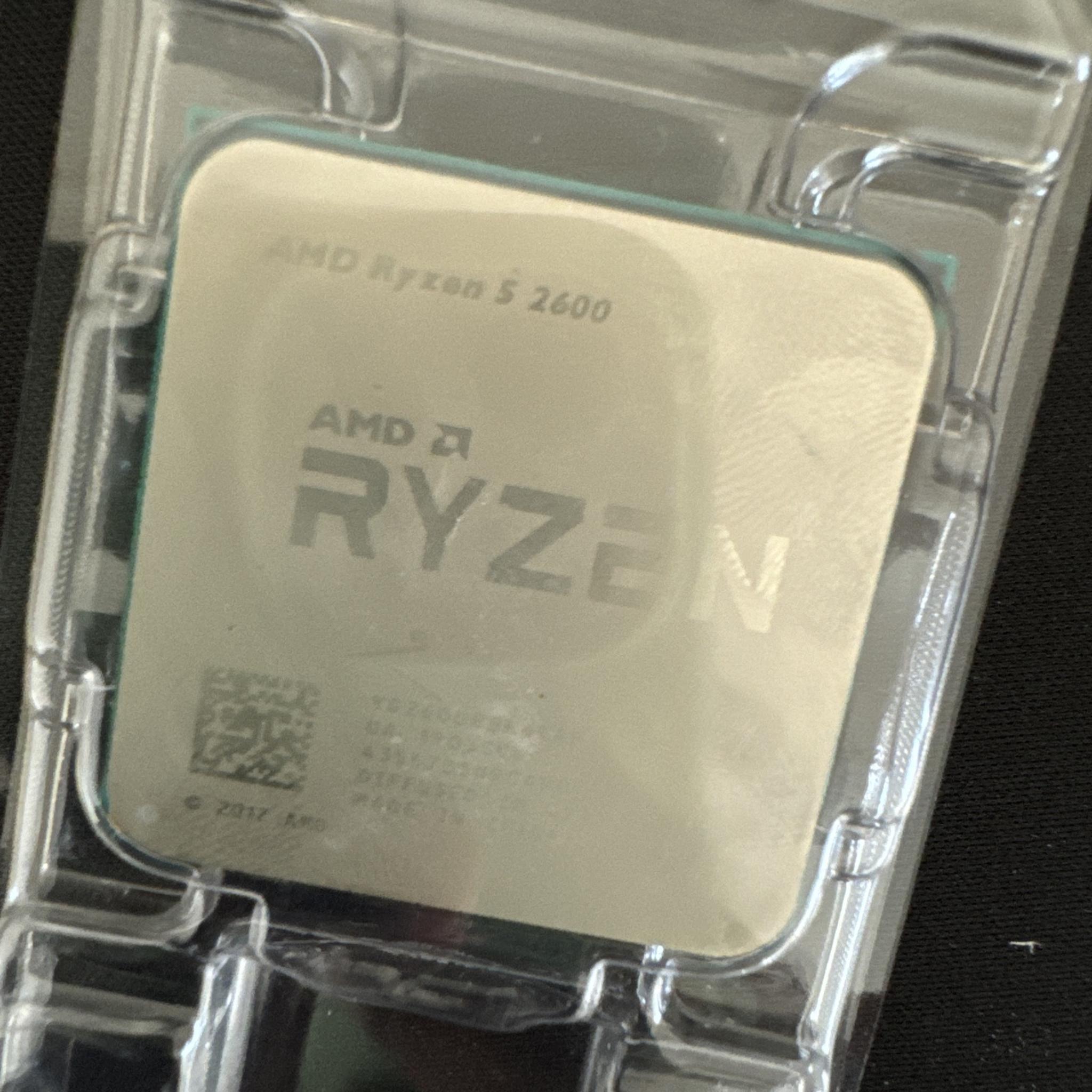 AMD Ryzen 5 2600 Desktop Processor R5 YD2600BBM6IAF R5 Six