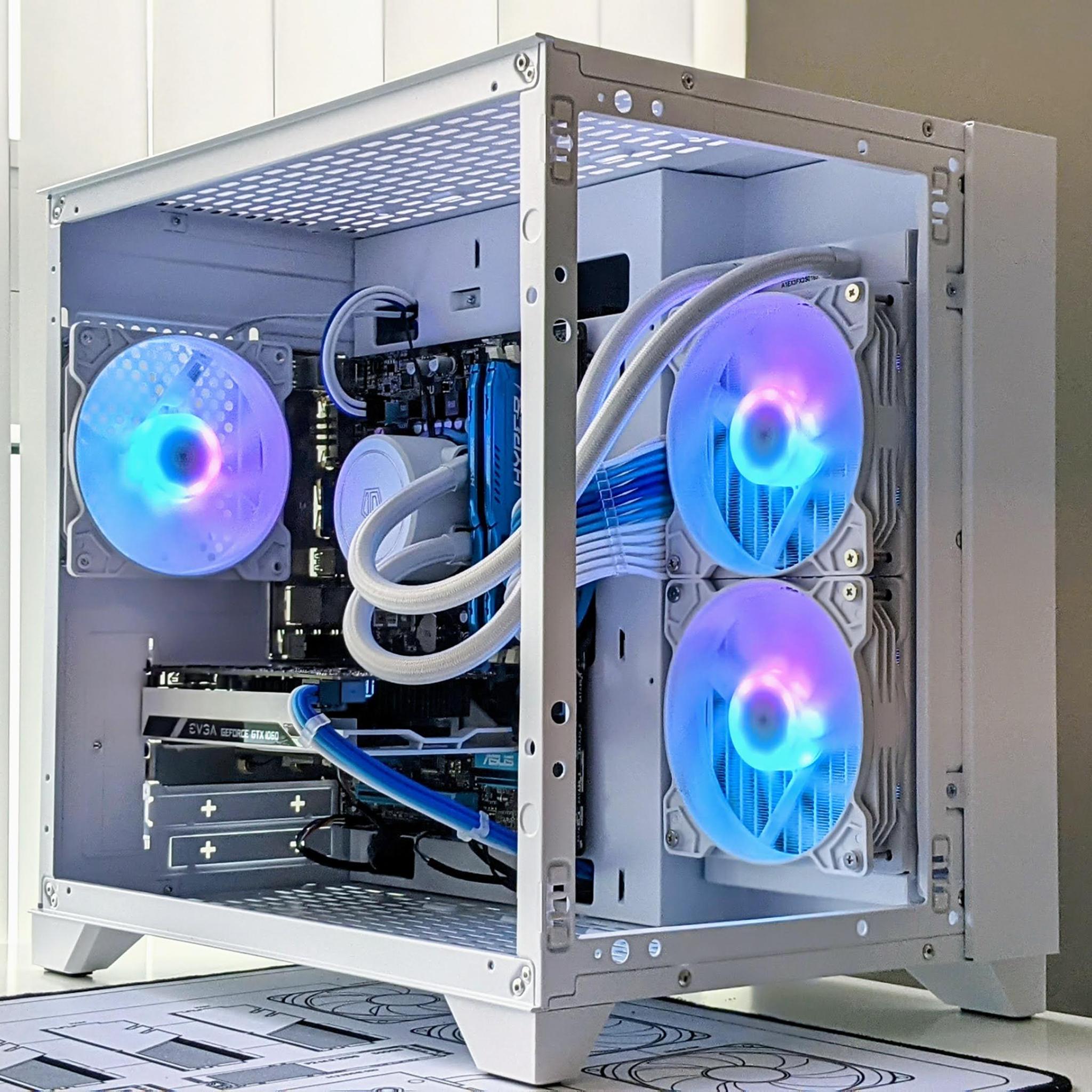 Icicle | GTX 1060 3GB/ Watercooled i7-3770 4c/8t White