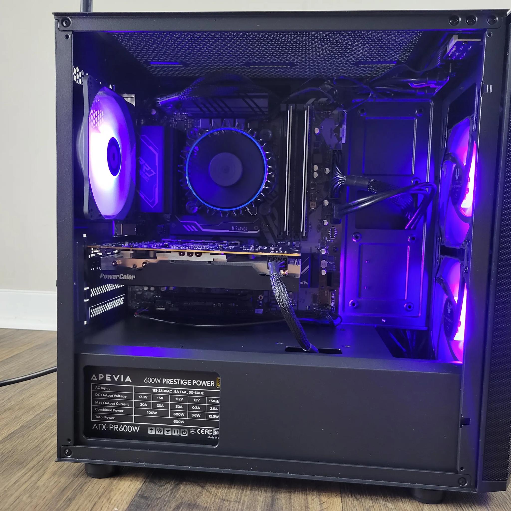 ゲーミングPC i3 12100f RX5700XT ゲーミングPC i3 12100f RX5700XT