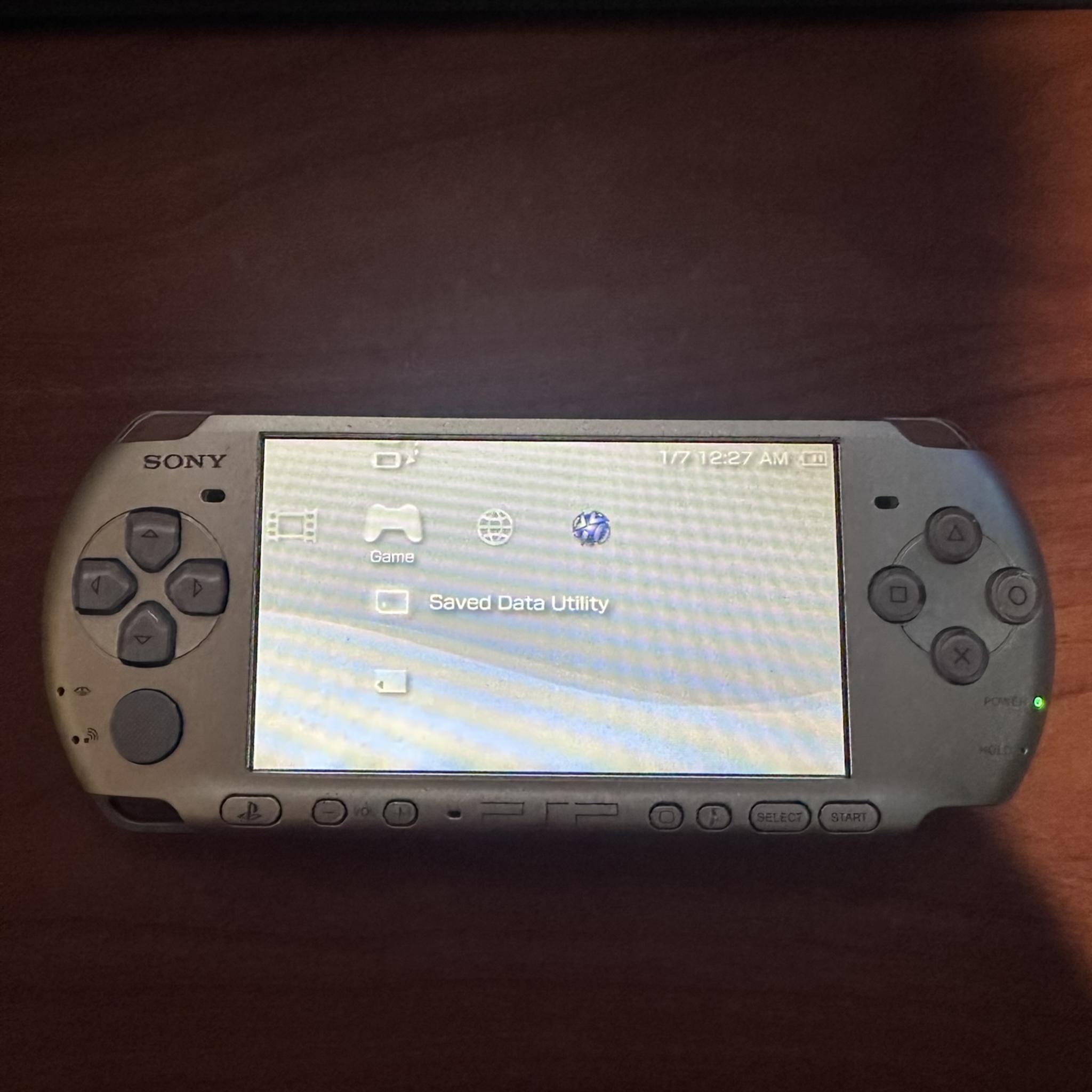 Sony PSP 3000 – Custom Modded + 16GB SD Upgrade – Excellent