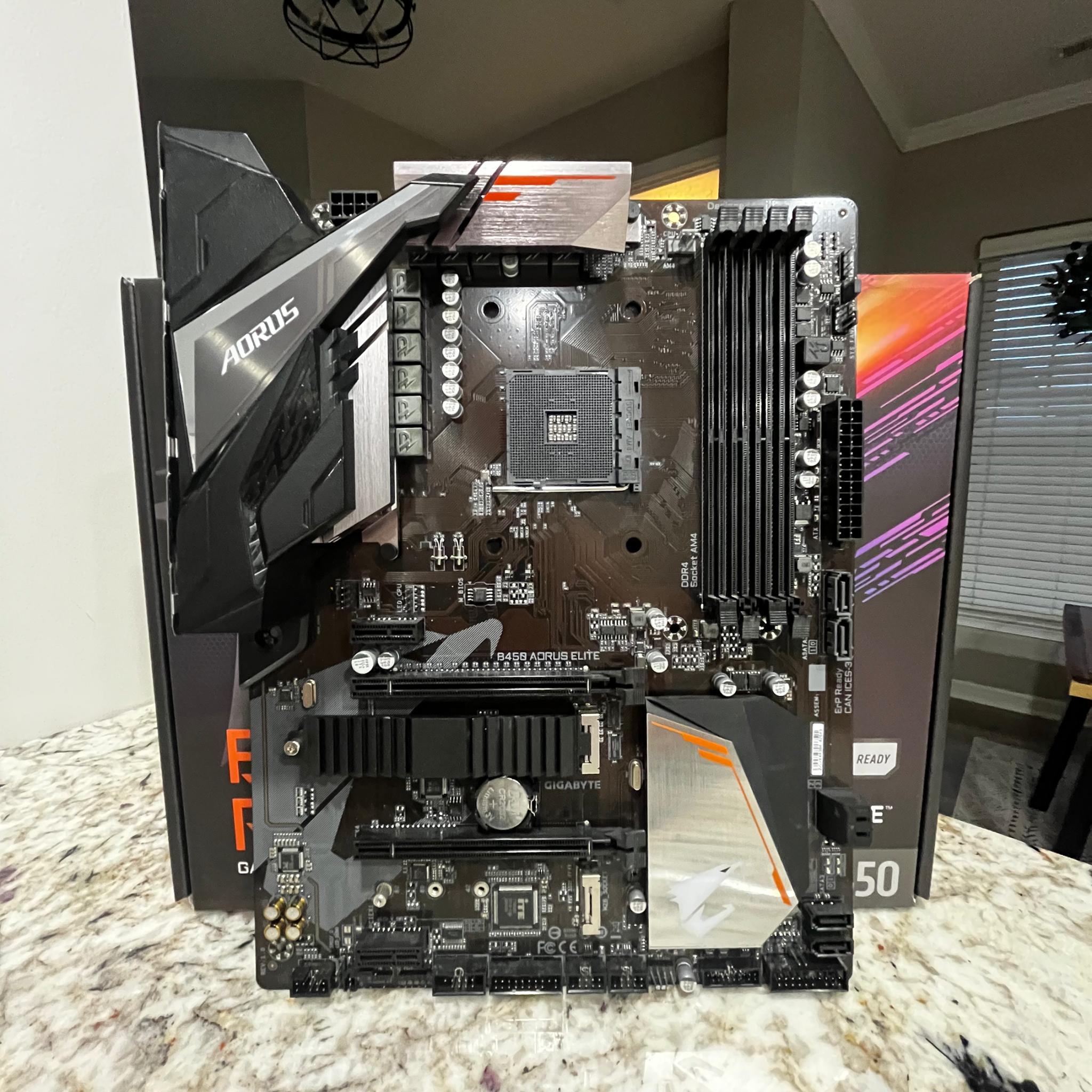 Gigabyte B450 AORUS ELITE ATX AM4 Motherboard | Jawa
