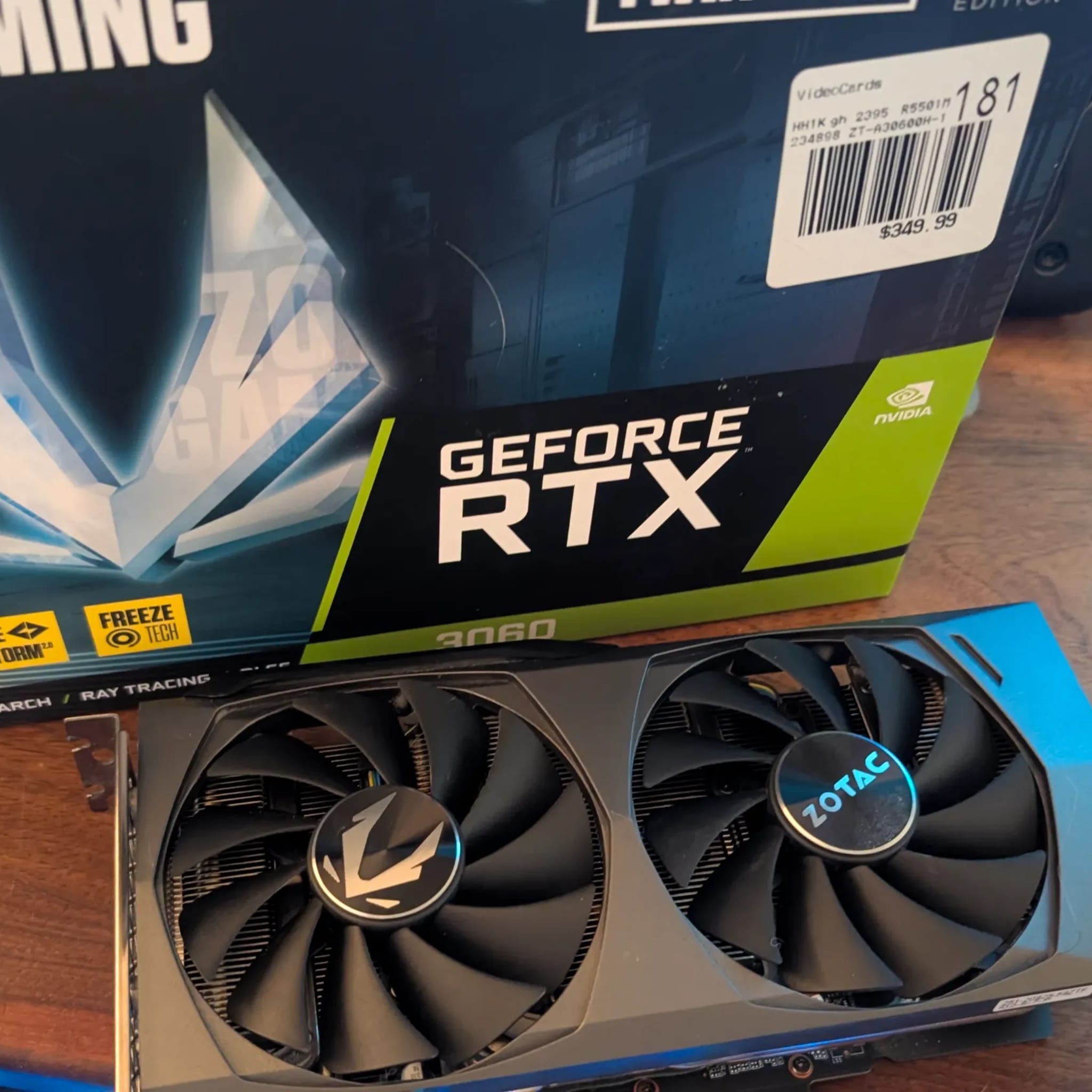 Zotac RTX 3060 12GB | Jawa