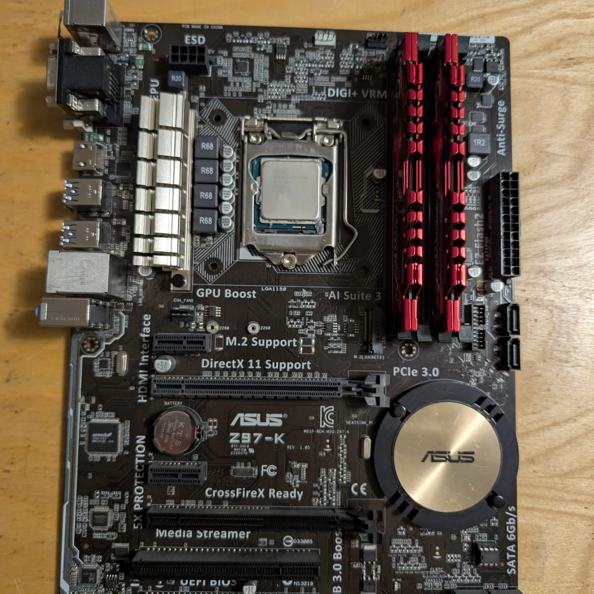 Core i7-4790K、ASUS H97-PLUS、メモリ16GBセット Core i7-4790K、ASUS H97-PLUS、メモリ16GBセット Core i7-4790K
