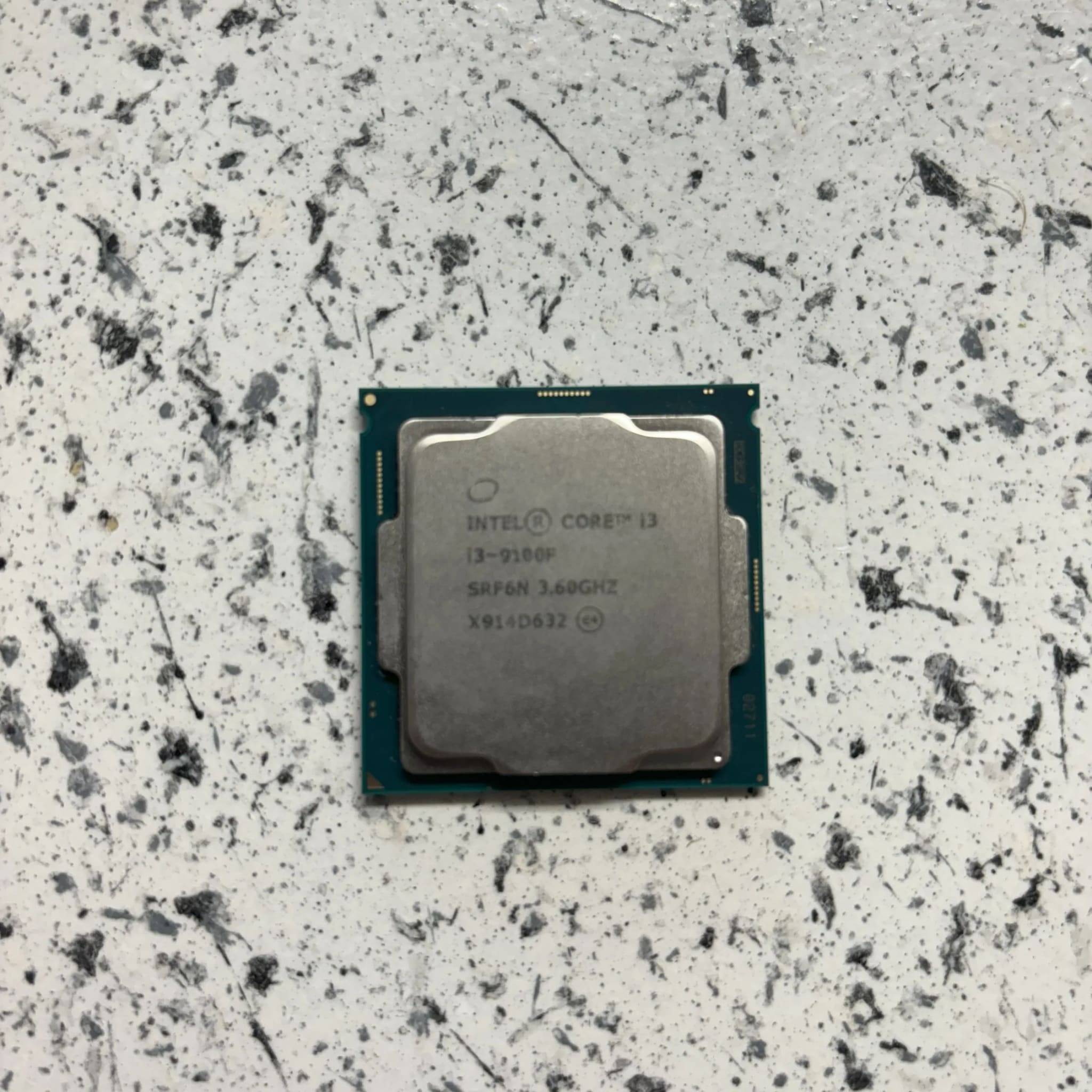 Intel Core i3-9100F 3.60GHz Quad-Core CPU with Intel Stock