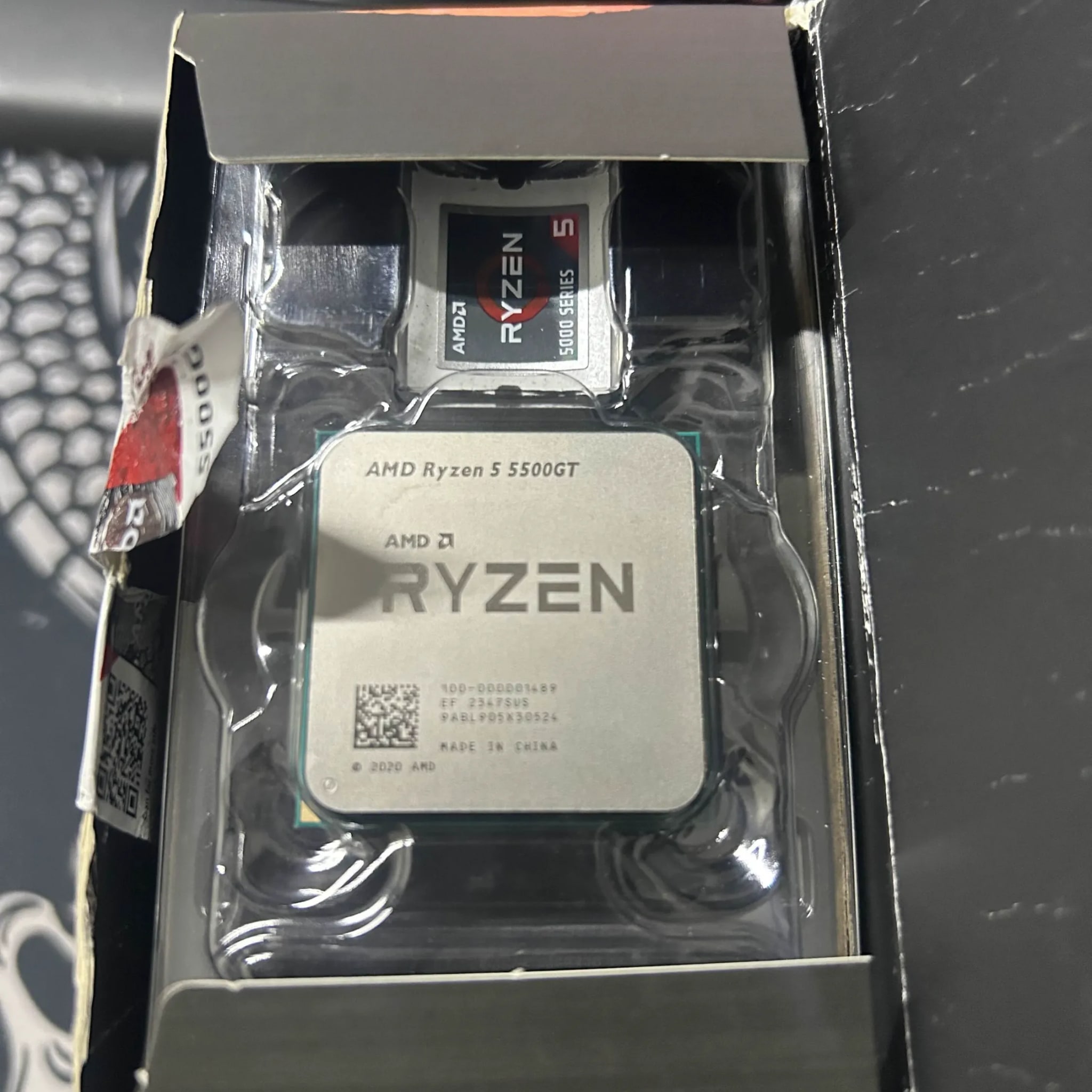 AMD Ryzen 5 5500 新品未使用 AMD RYZEN 5 5500GT NEW (OPEN BOX) | Jawa