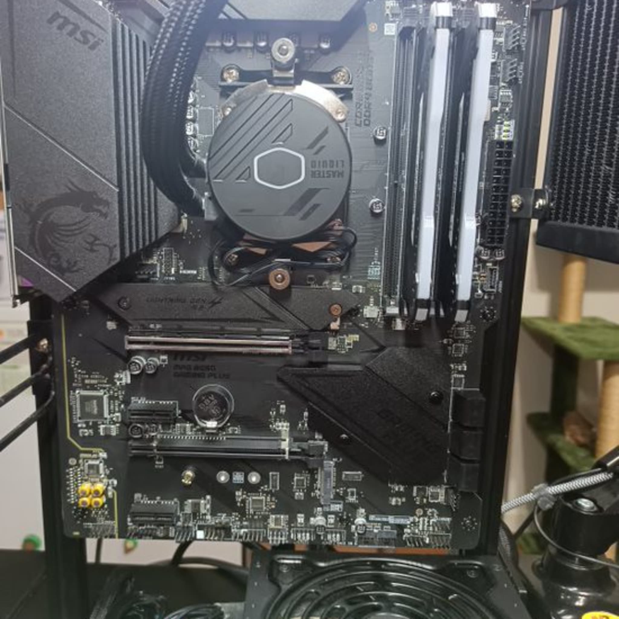 CPU ryzen 5700X3D B550 GAMING PLUS DDR4 64GB MSI MPG B550 GAMING PLUS AMD AM4 DDR4 M.2 USB 3.2 Gen 2 HDMI