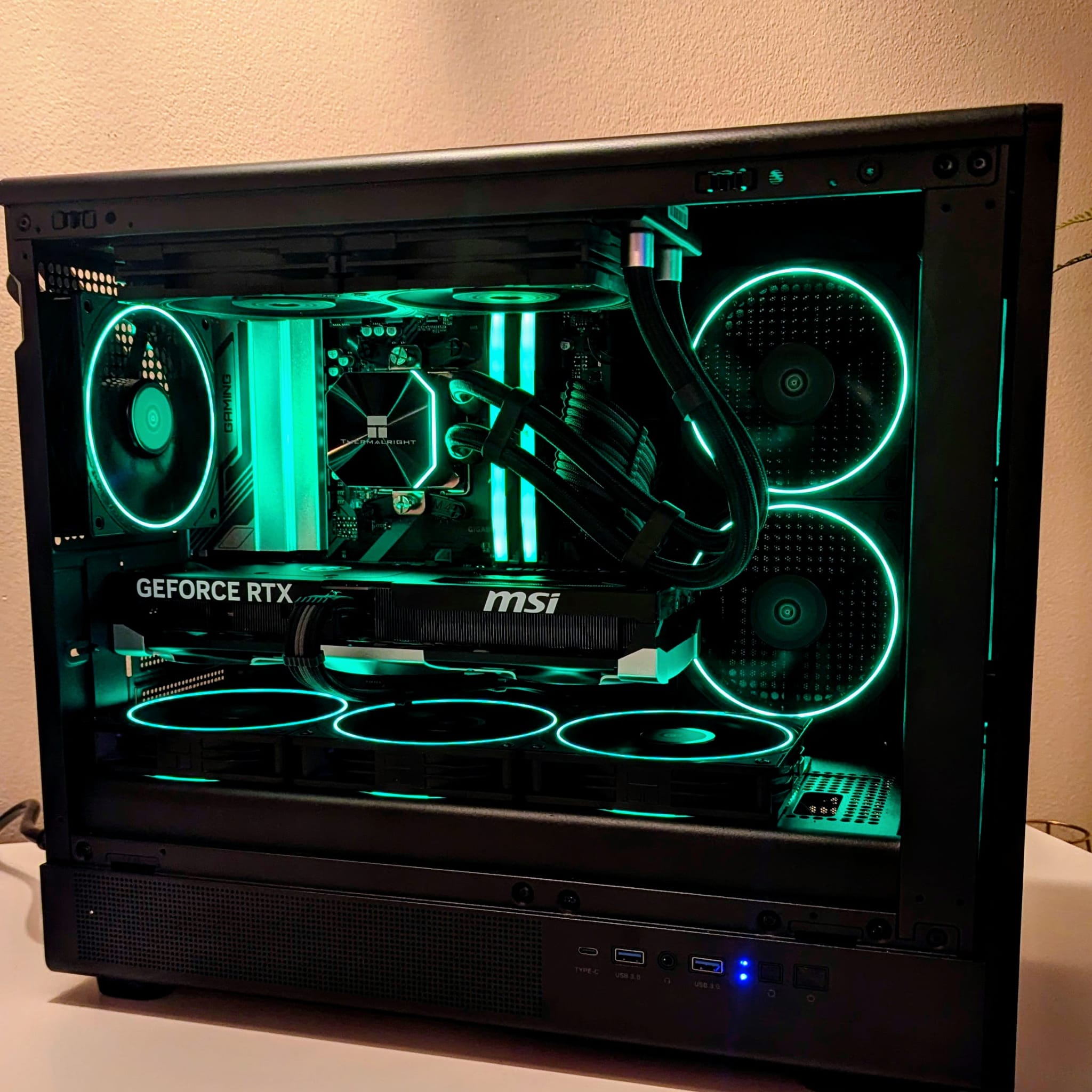💨 Air Flow Dream PC💨 — RTX 5070 | Ryzen 9600X | 32GB DDR5