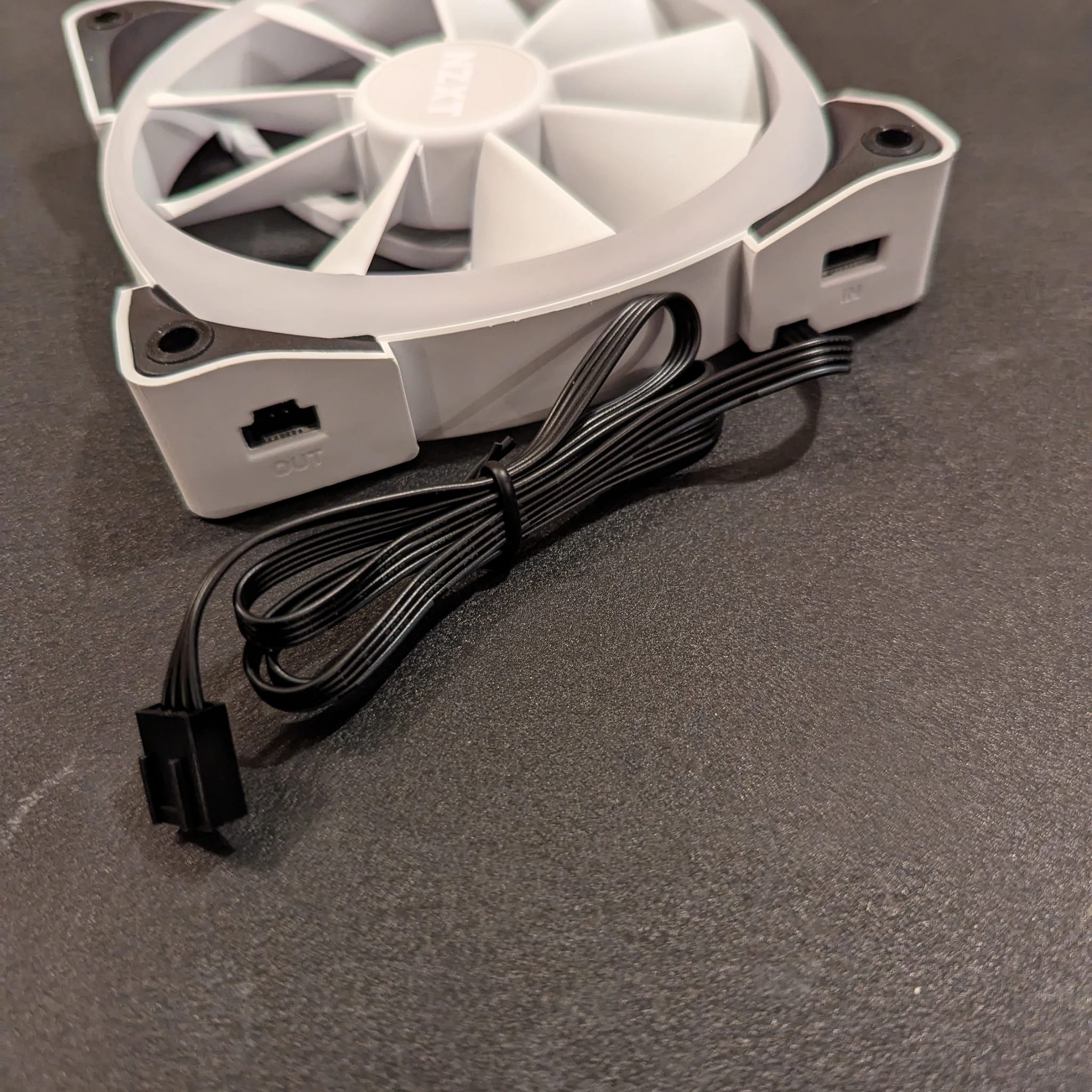 NZXT Aer RGB 2 120mm Fan (White) | Jawa