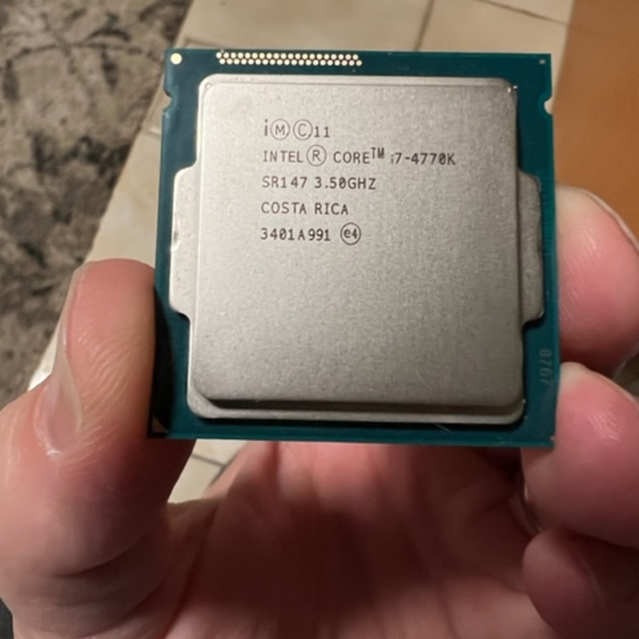 ゴボ Amazon.com: MEIJIA Core i7 4770K SR147 3.5GHz Quad-Core CPU
