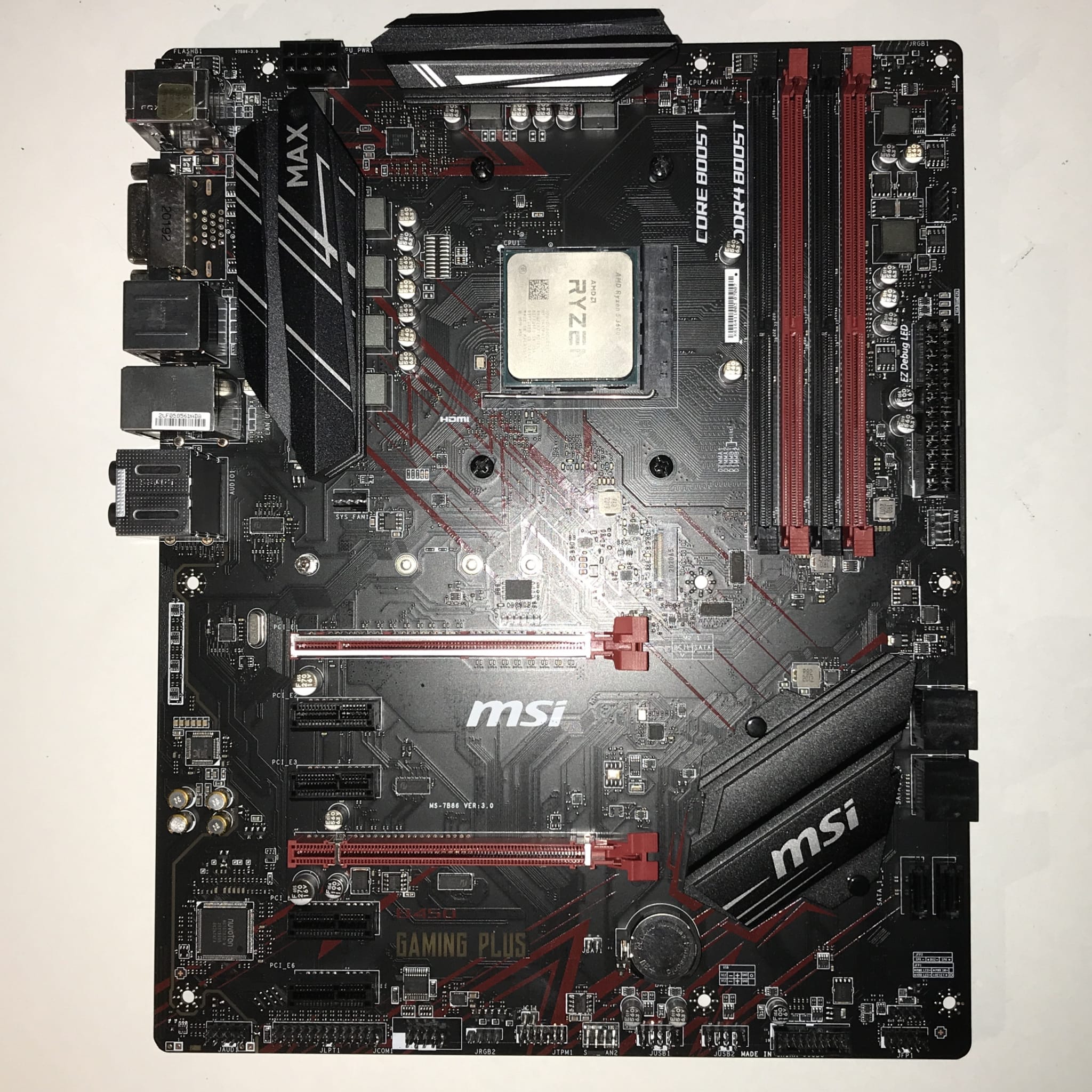 Ryzen5 3600、b450マザー セット商品（AMD + ASRock） ☆Ryzen 5 3600 + ASRock B450