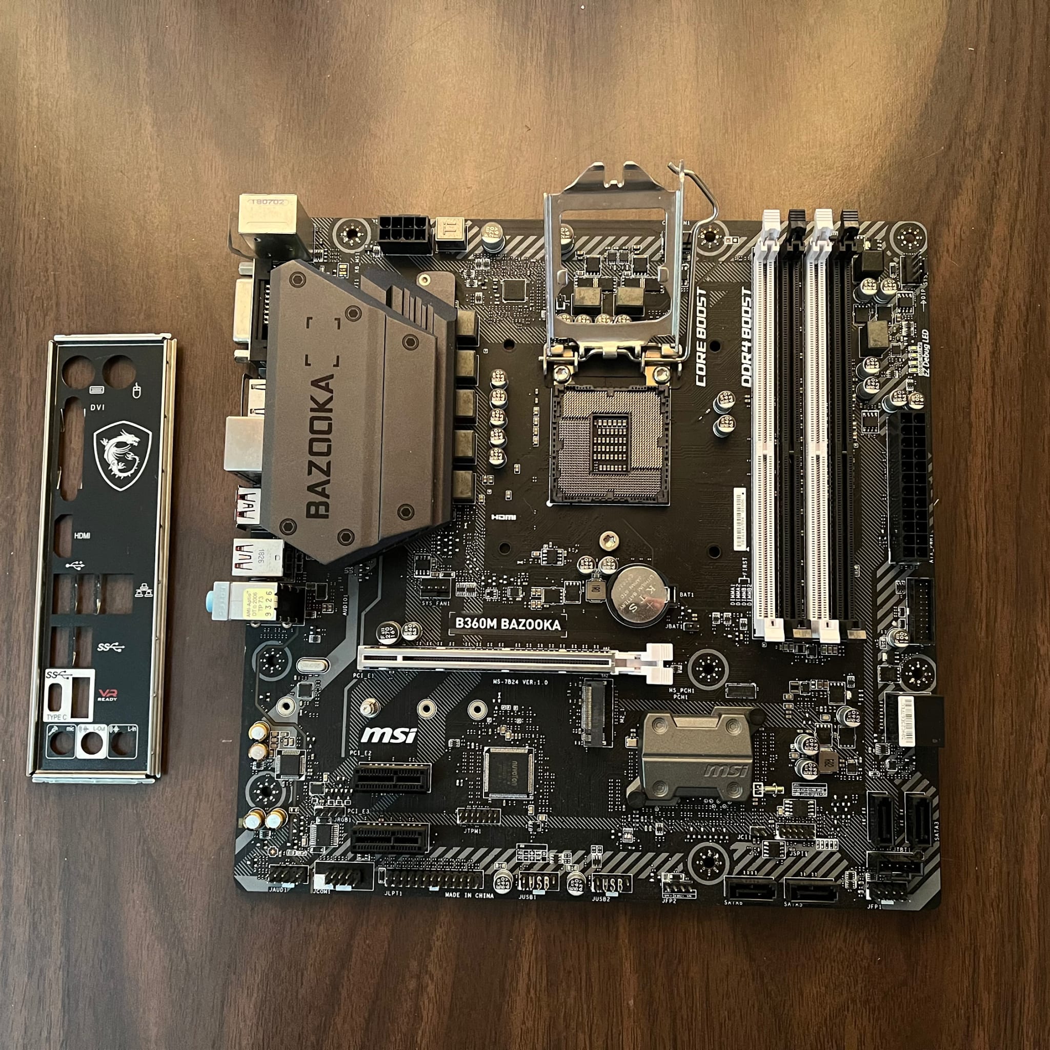 MSI B360M BAZOOKA (MATX) | I5-9400F | CPU/Motherboard Combo