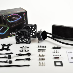 Enermax AQUAFUSION 240mm ARGB AIO CPU Water Cooler + LGA 1700 & AM5 Kit Included
