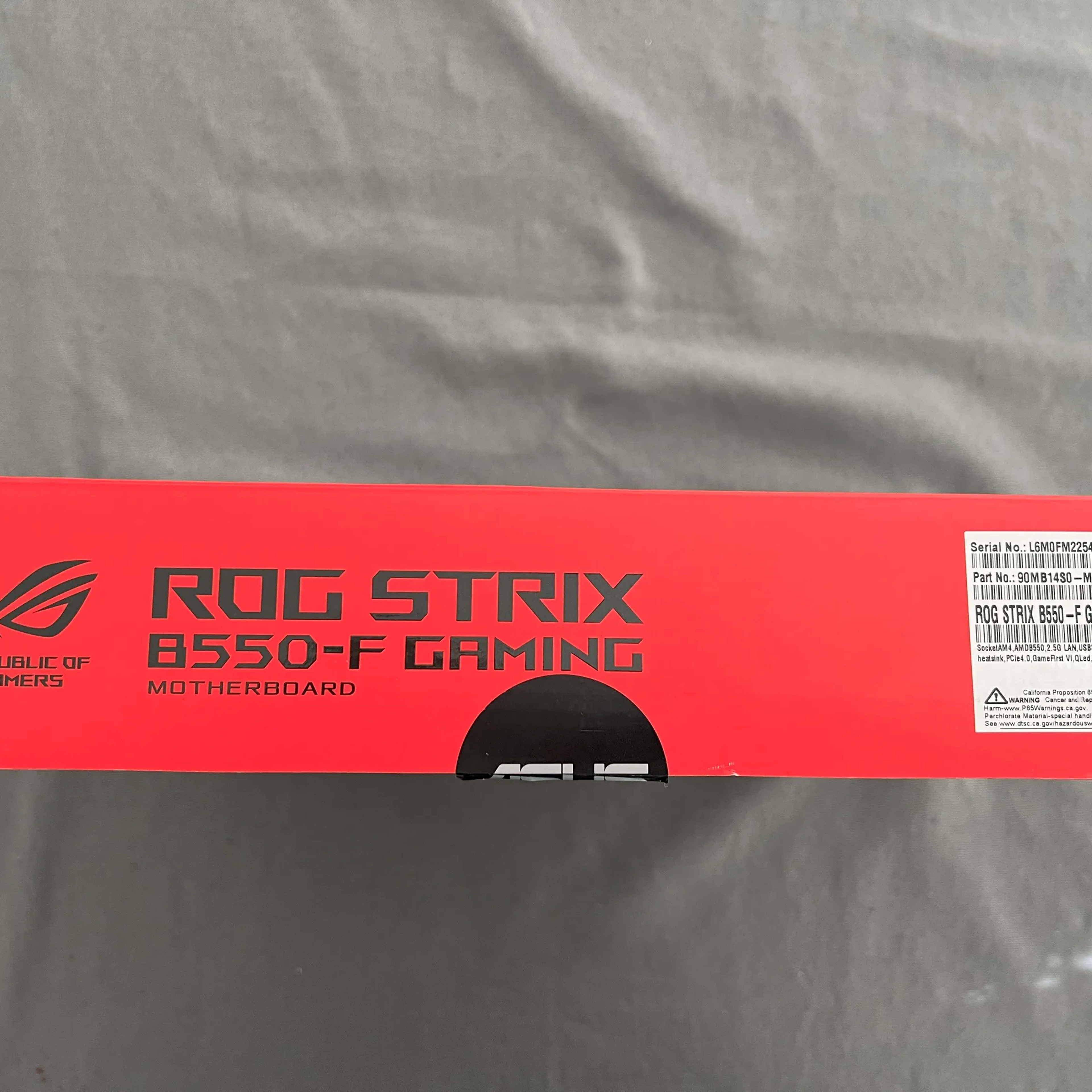 Asus ROG Strix B550-F Motherboard
