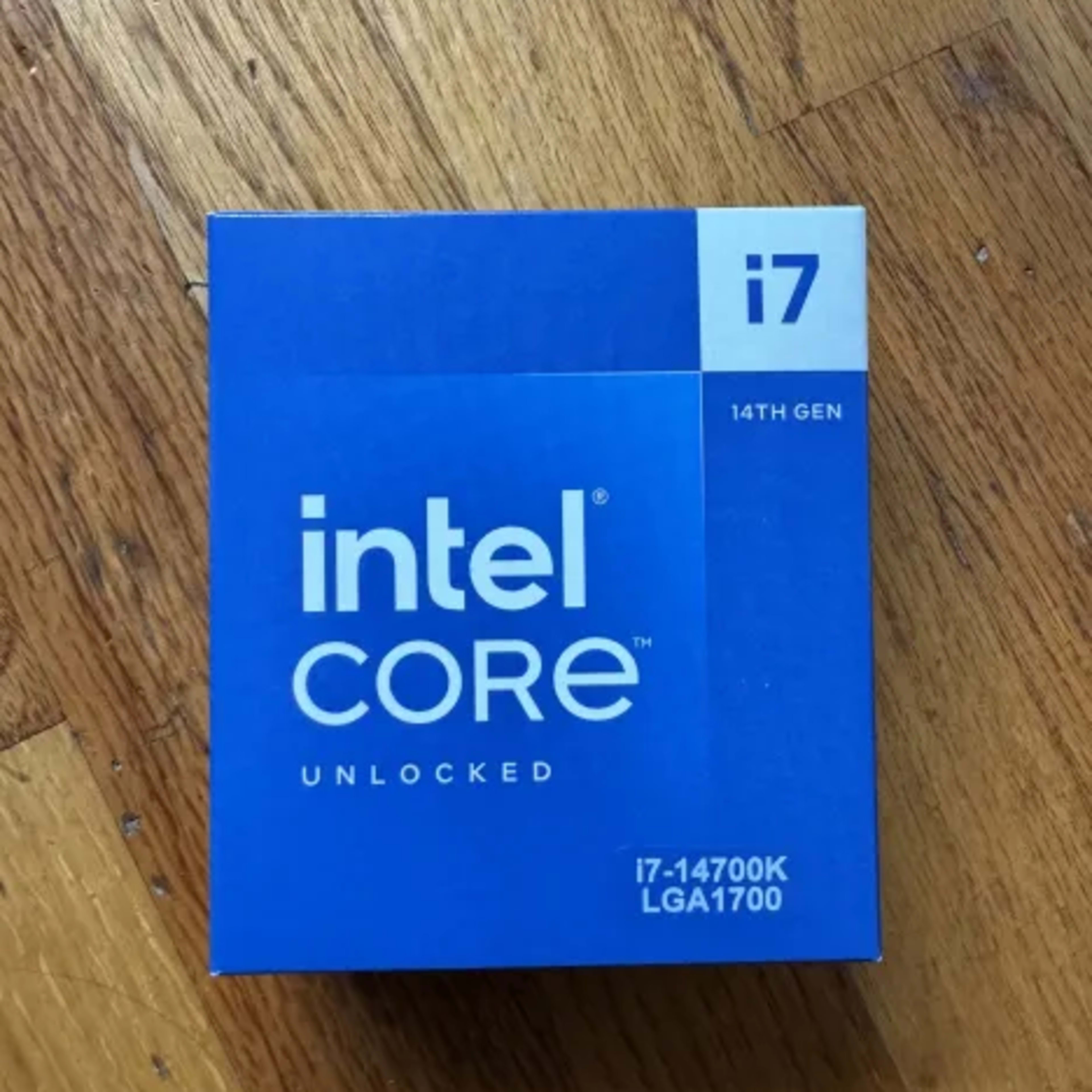 Brand New Intel i7 14700k