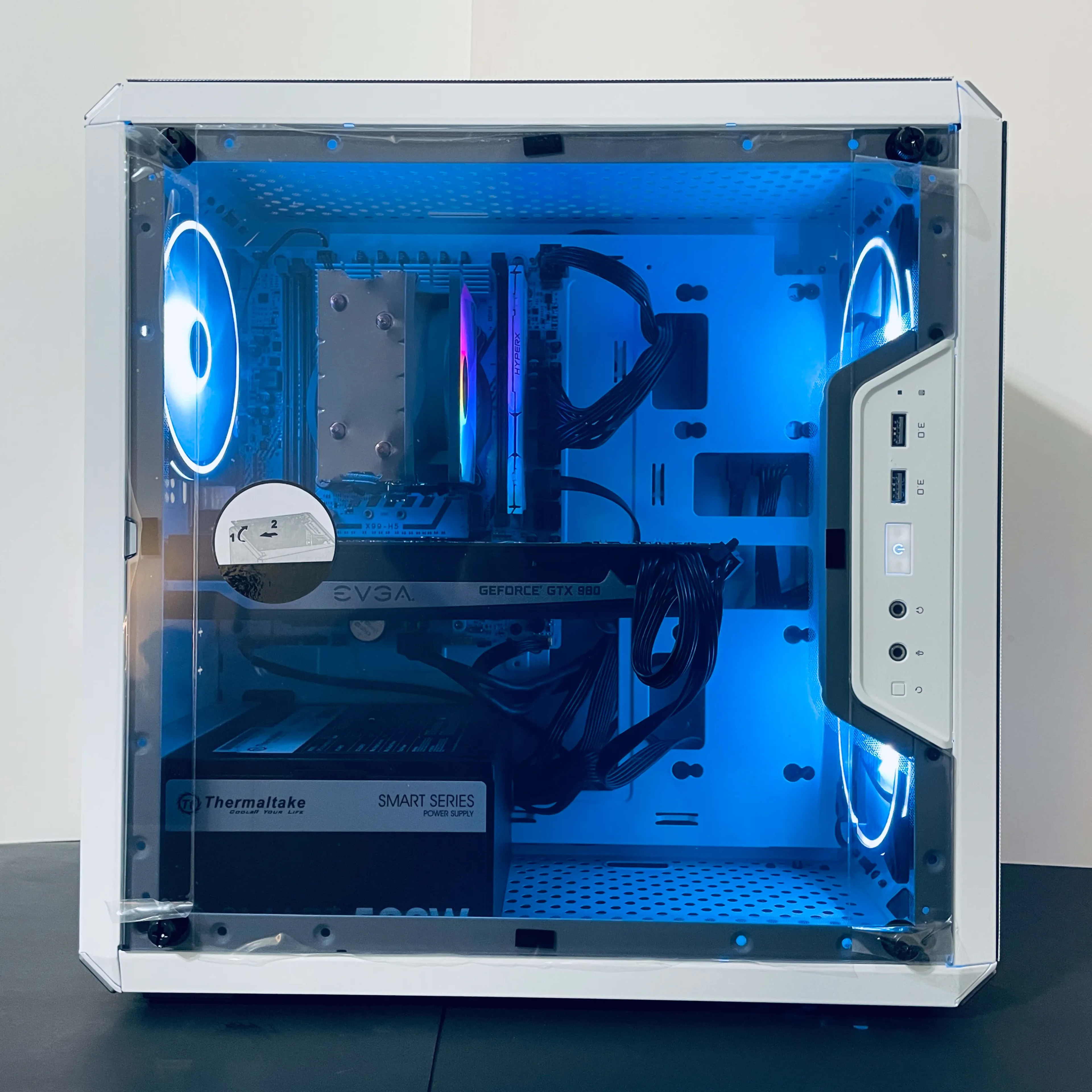 ⚡Budget White Gaming PC - Intel Xeon 10-cores ○ 16GB RAM ⚡Budget White Gaming PC - Intel Xeon 10-cores ○ 16GB RAM