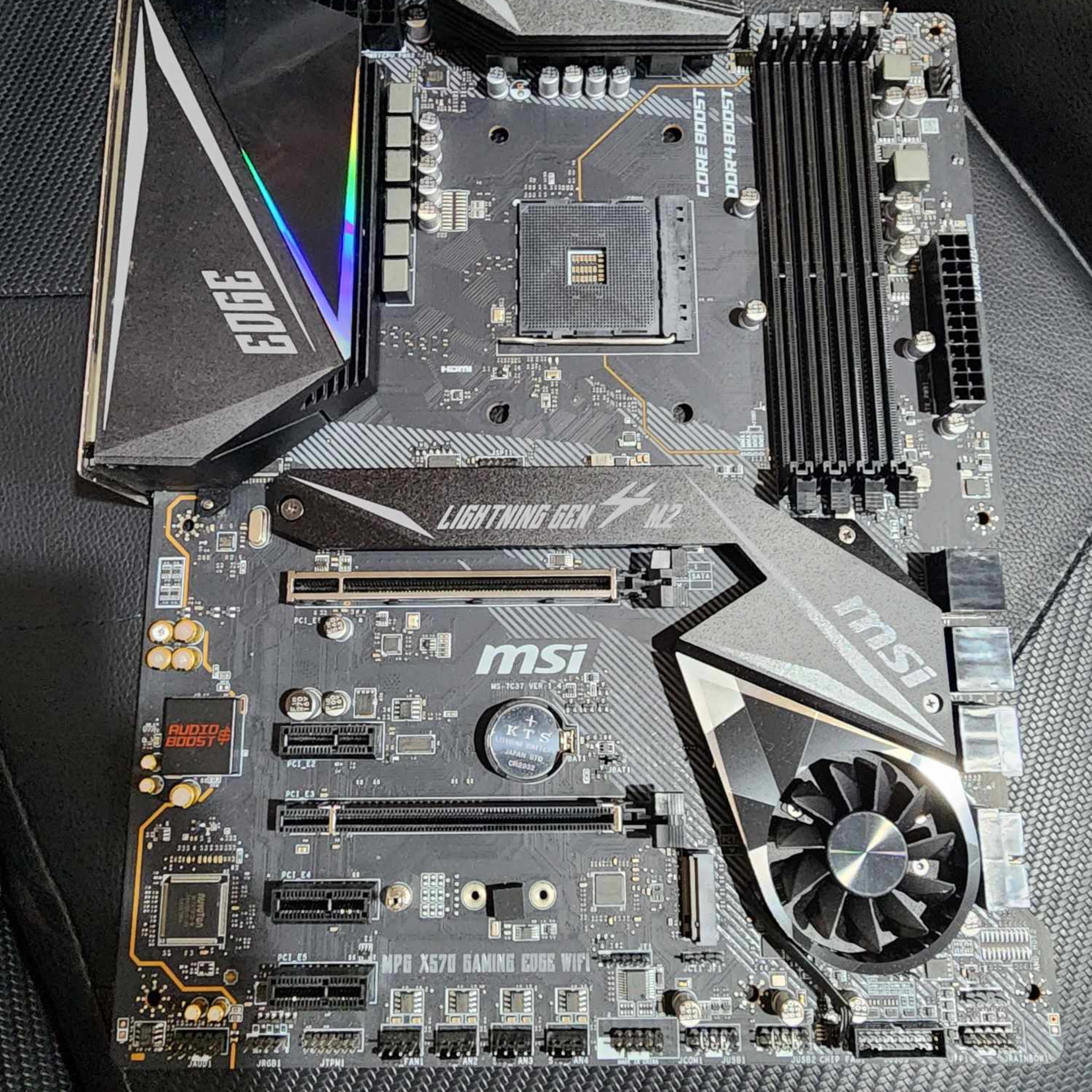 MSI MPG X570 Gaming Edge WiFi Motherboard AMD AM4 DDR4 AC Wi-Fi