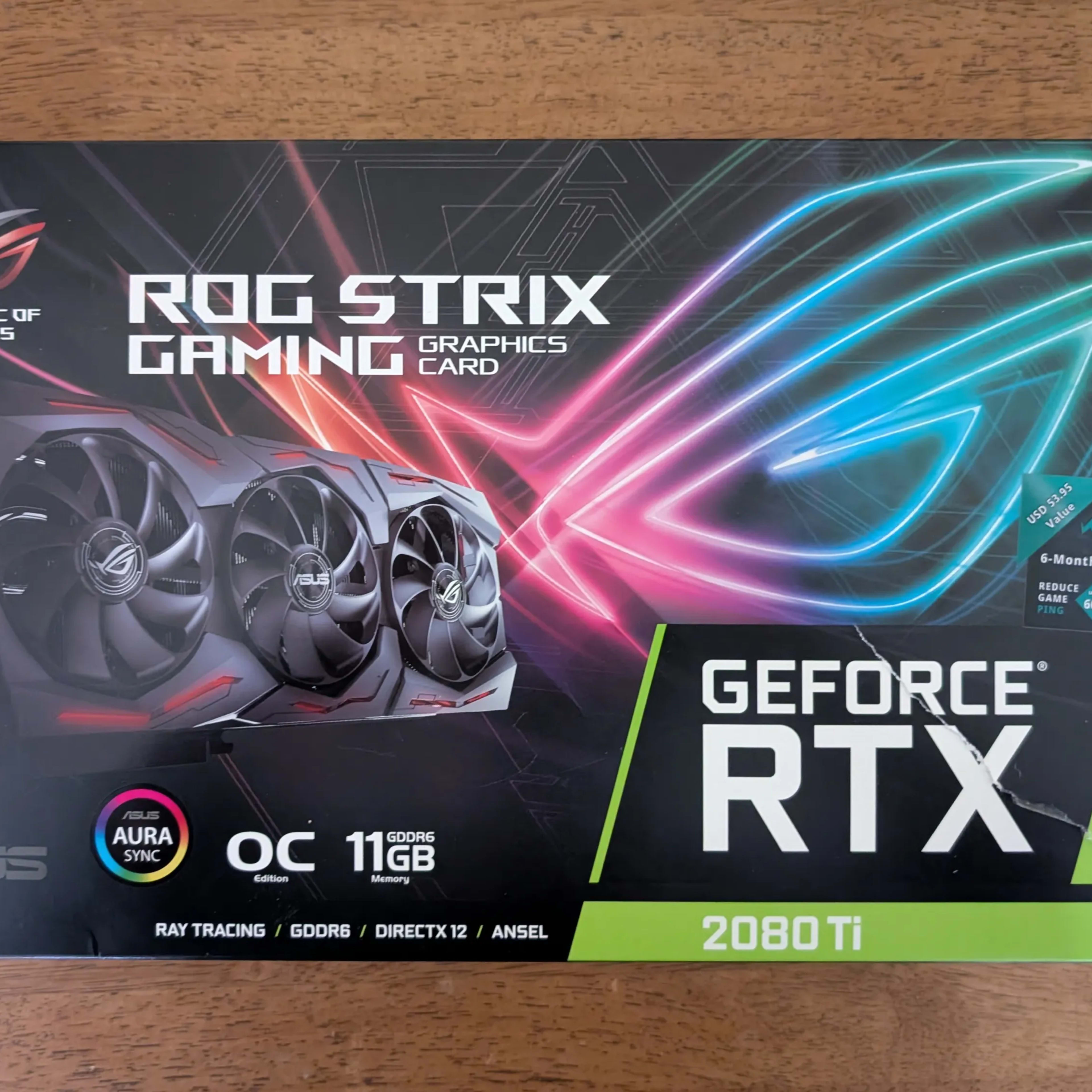 ASUS ROG-STRIX-RTX2080TI-O11G-GAMING GeForce RTX 2080 TI ASUS ROG-STRIX-RTX2080TI-O11G-GAMING GeForce RTX 2080 TI