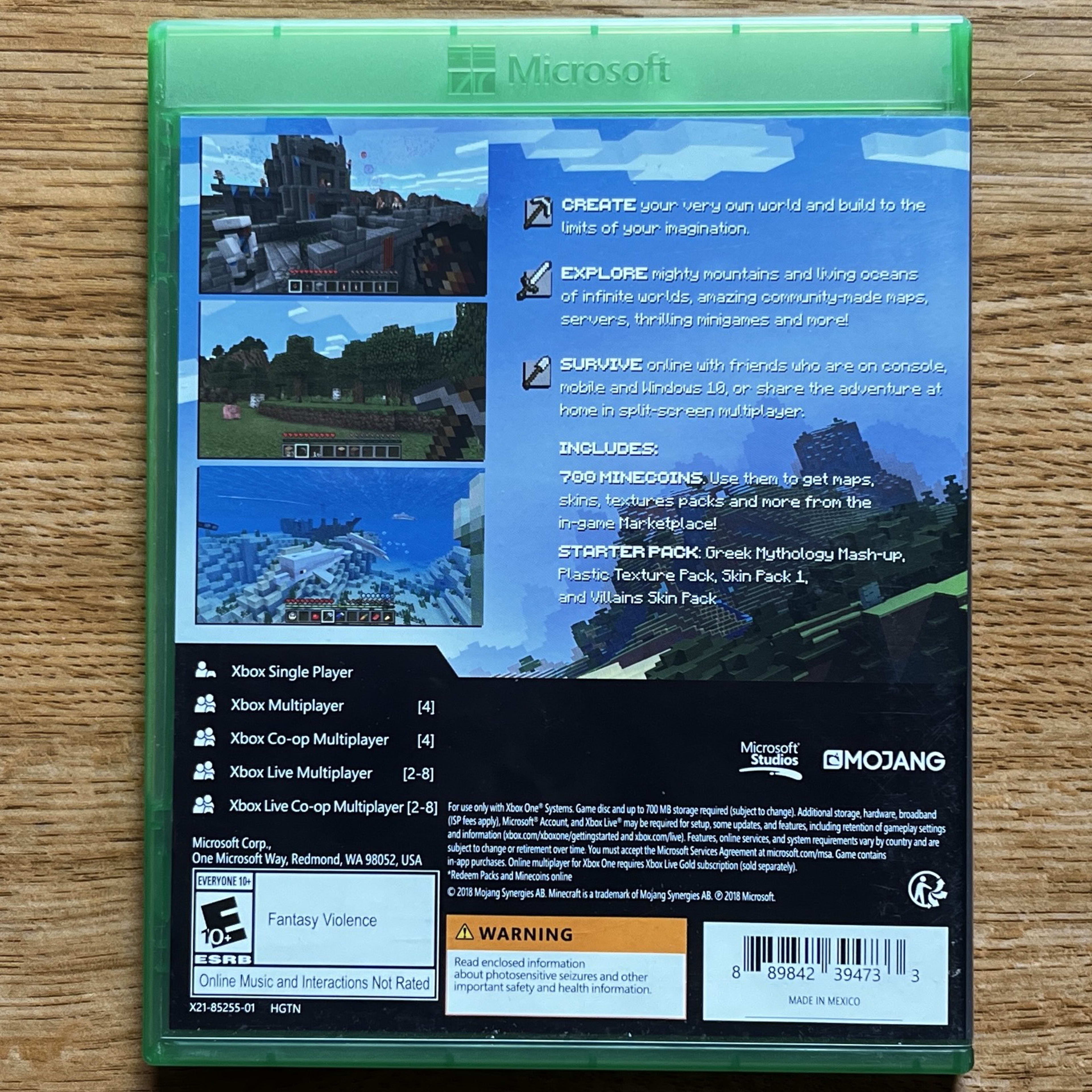 Minecraft: Bedrock Starter Edition for Xbox One/Series Consoles